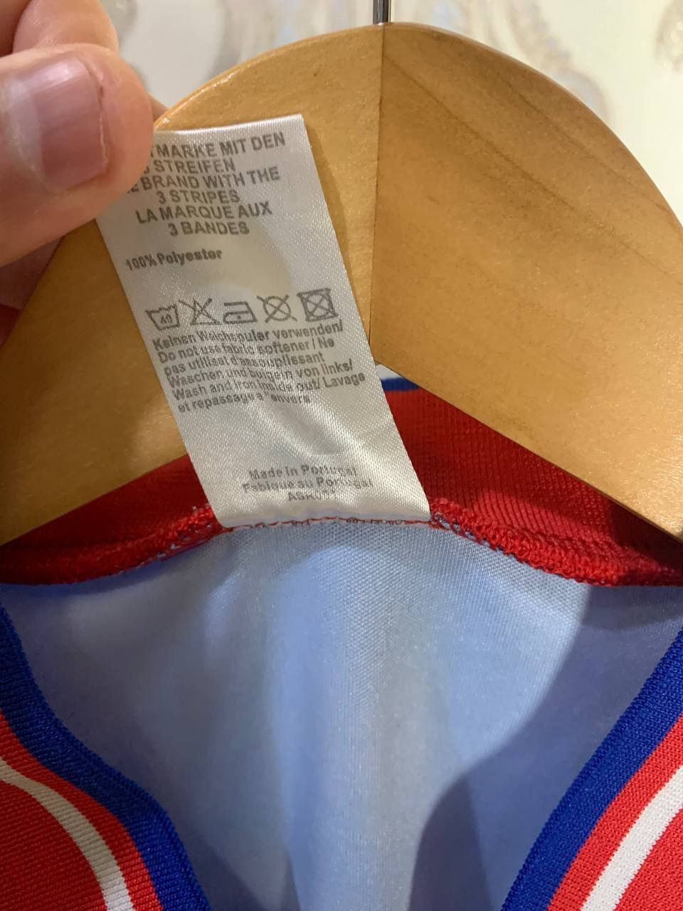 Adidas × Vintage VERY RARE ADIDAS FC RANGERS SCOTLAND SOCCER JERSEY RETRO Y2K Size US L / EU 52-54 / 3 - 7 Thumbnail