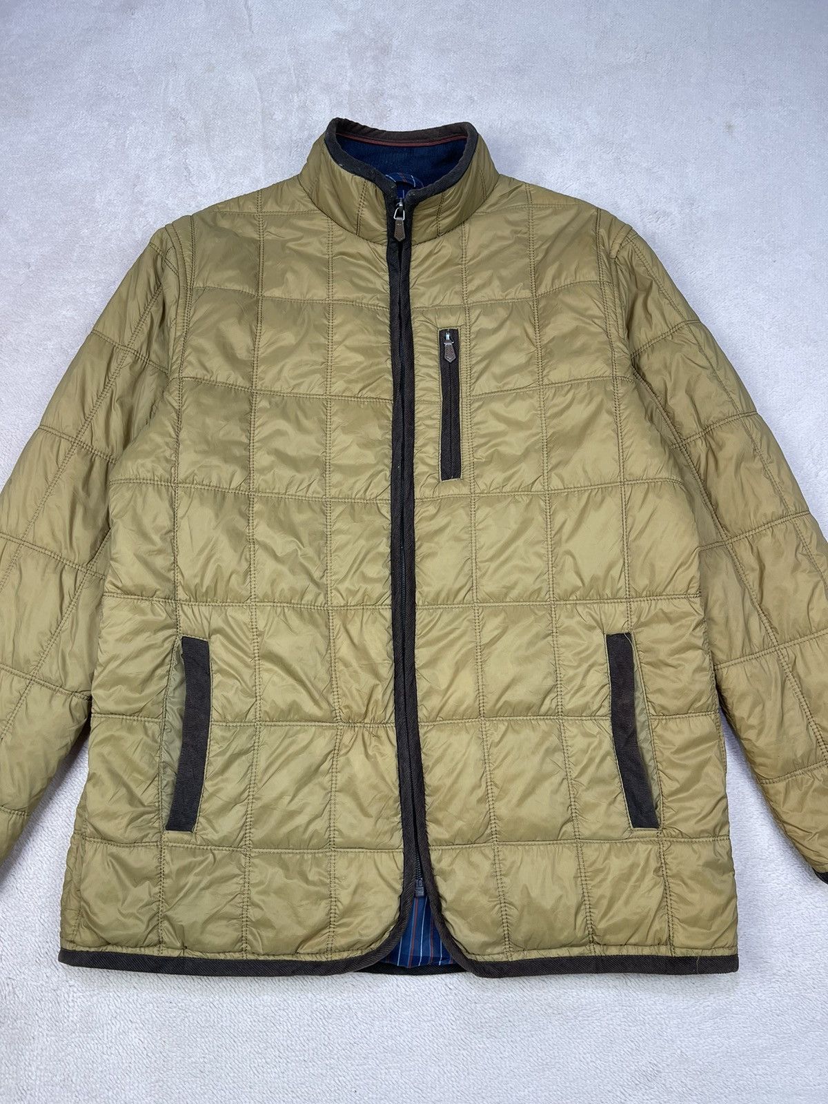 Kansai Yamamoto Kansai Yamamoto Square Quilted Down Jacket Size US M / EU 48-50 / 2 - 2 Thumbnail