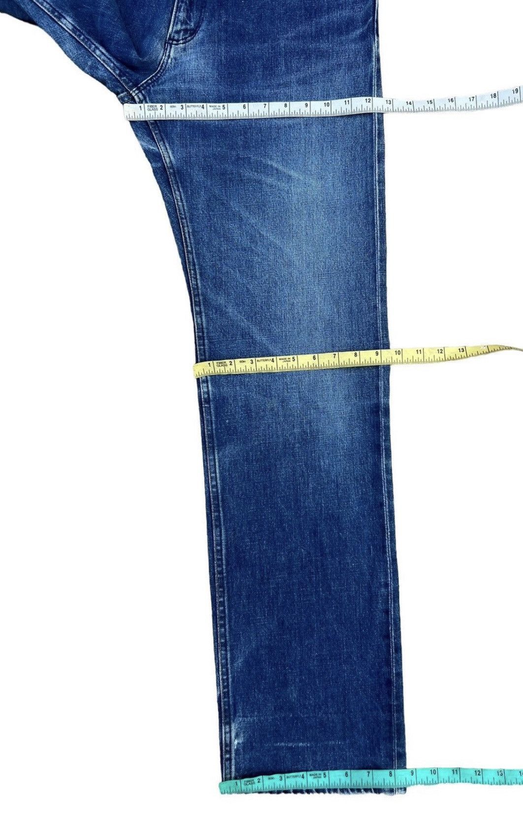 Vintage Vintage Wrangler Blue Bell Blue Denim Selvedge Jeans Size US 31 - 5 Thumbnail