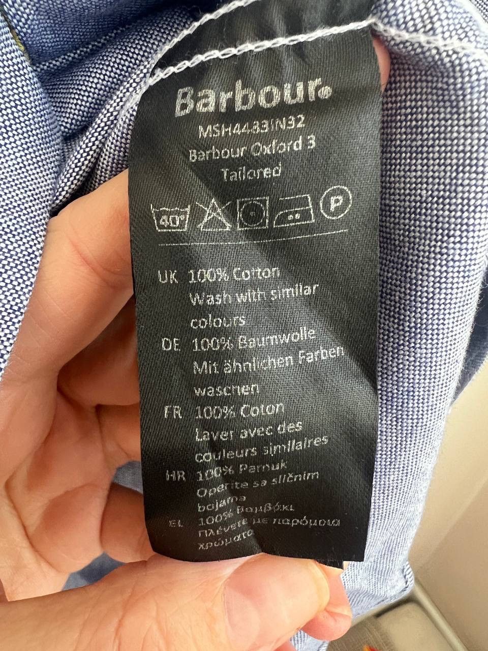Barbour Barbour men's shirt gray size M Size US M / EU 48-50 / 2 - 5 Thumbnail