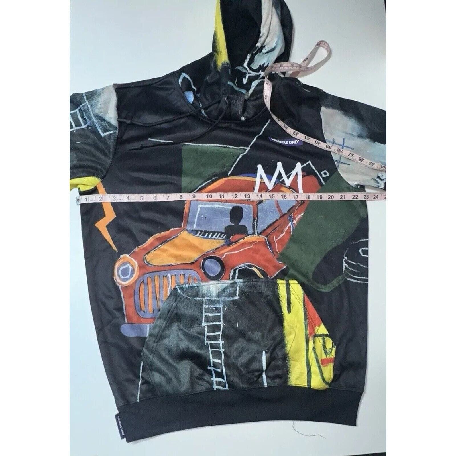 Members Only Jean Michel Basquiat x Members Only Hoodie Small Y2K AOP Size US S / EU 44-46 / 1 - 14 Thumbnail
