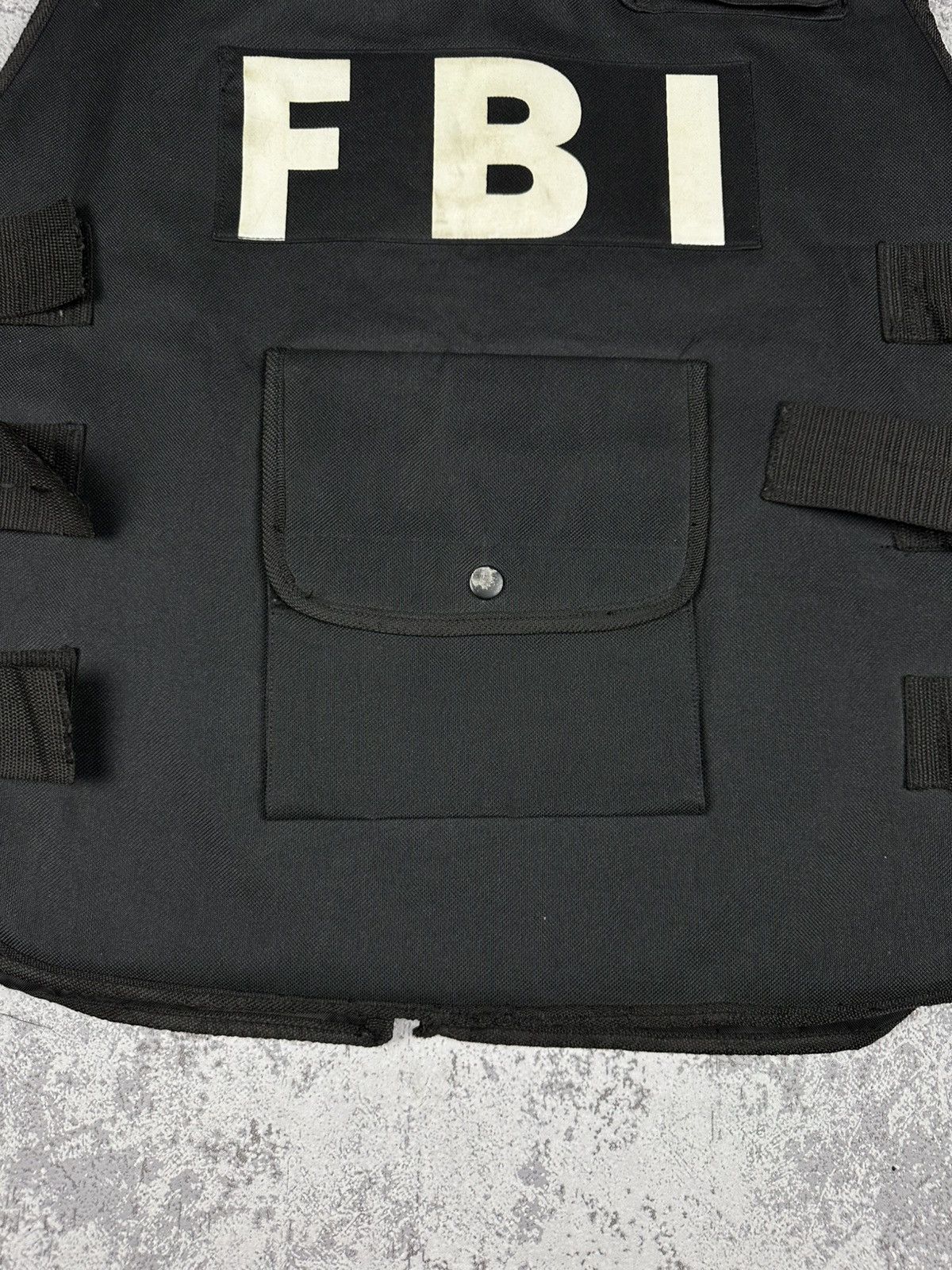 Other FBI Wish Black Tactical Vest Multi Pocket Vintage Size US M / EU 48-50 / 2 - 8 Thumbnail
