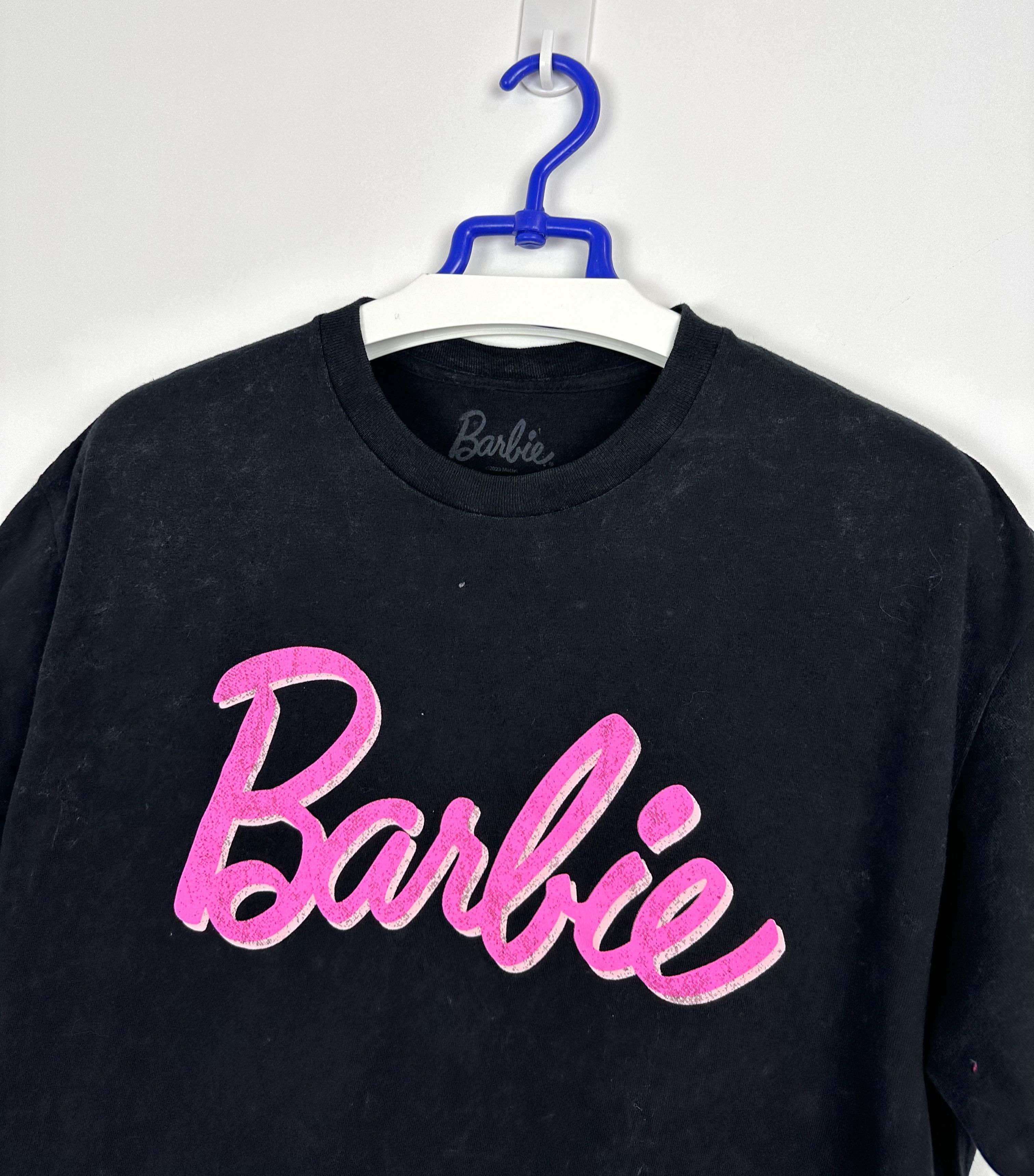 Vintage Barbie T-shirt men's black Size US L / EU 52-54 / 3 - 2 Thumbnail