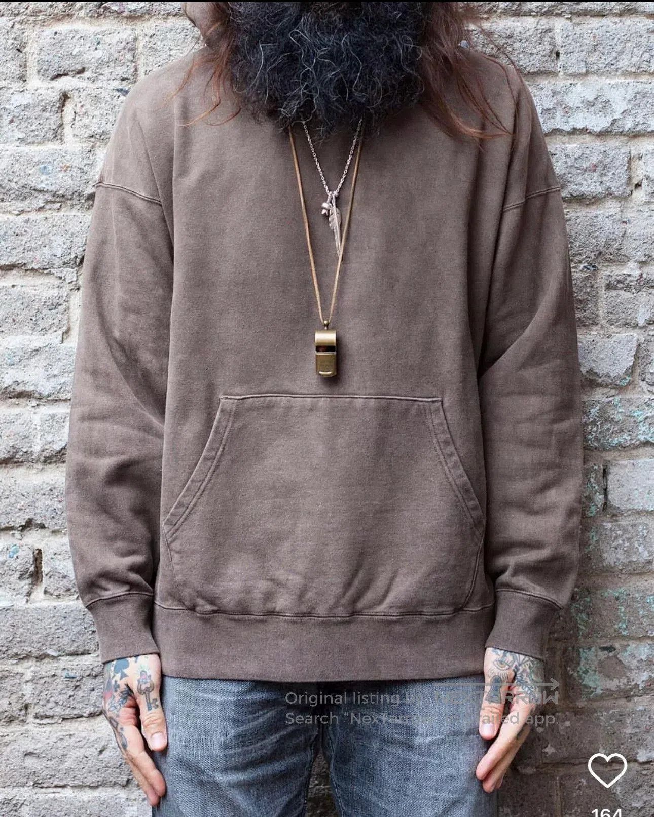 Visvim visvim jumbo hoodie in mud dye. Size US L / EU 52-54 / 3 - 2 Thumbnail