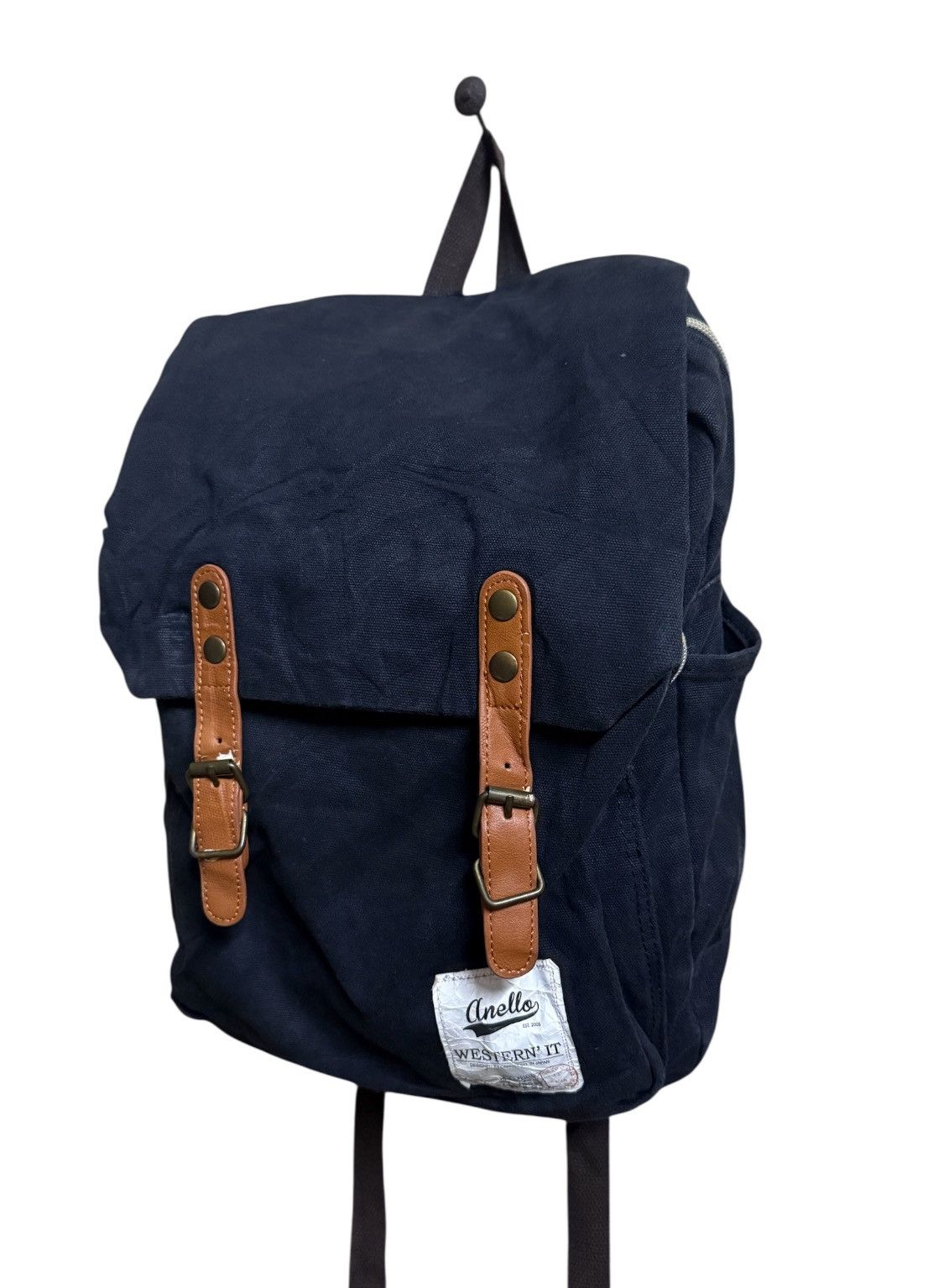 Japanese Brand ANELLO BAGPACK CANVAS JAPAN Size ONE SIZE - 3 Thumbnail