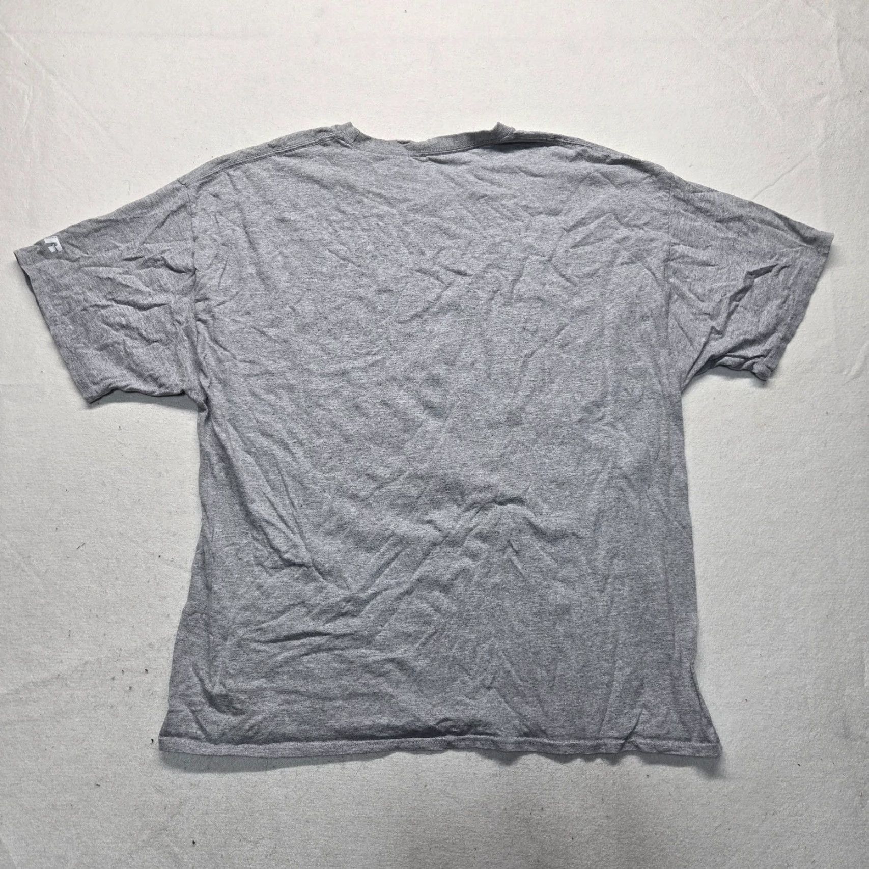 Vintage VINTAGE Liberty University Flames Shirt Adult 2XL Gray Crew Neck T-Shirt Mens University 90s Size US XXL / EU 58 / 5 - 7 Thumbnail