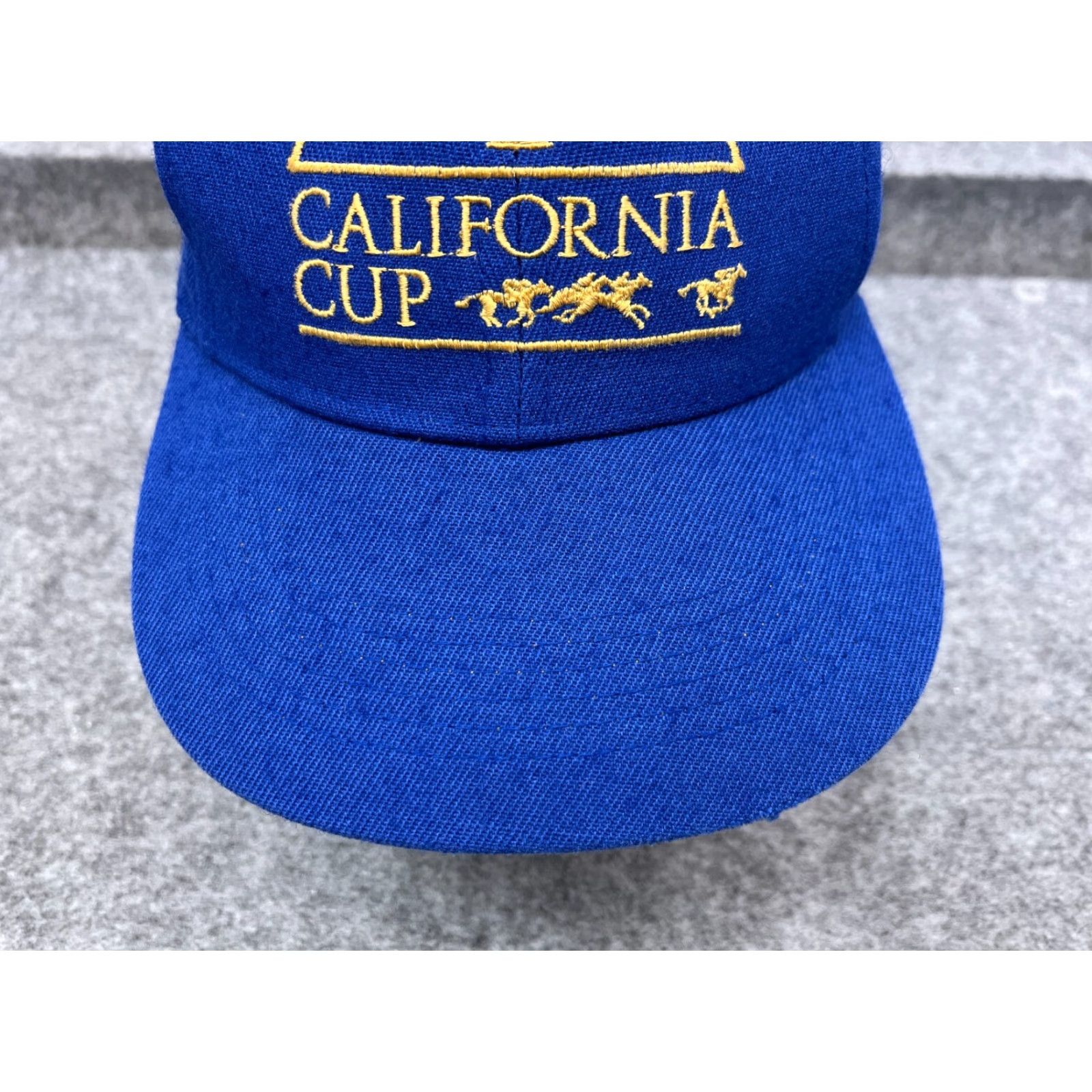Vintage California Cup CTBA Hat Cap Snap Back Adult One Size Blue Cotton Twill Horse Racing Size ONE SIZE - 3 Thumbnail