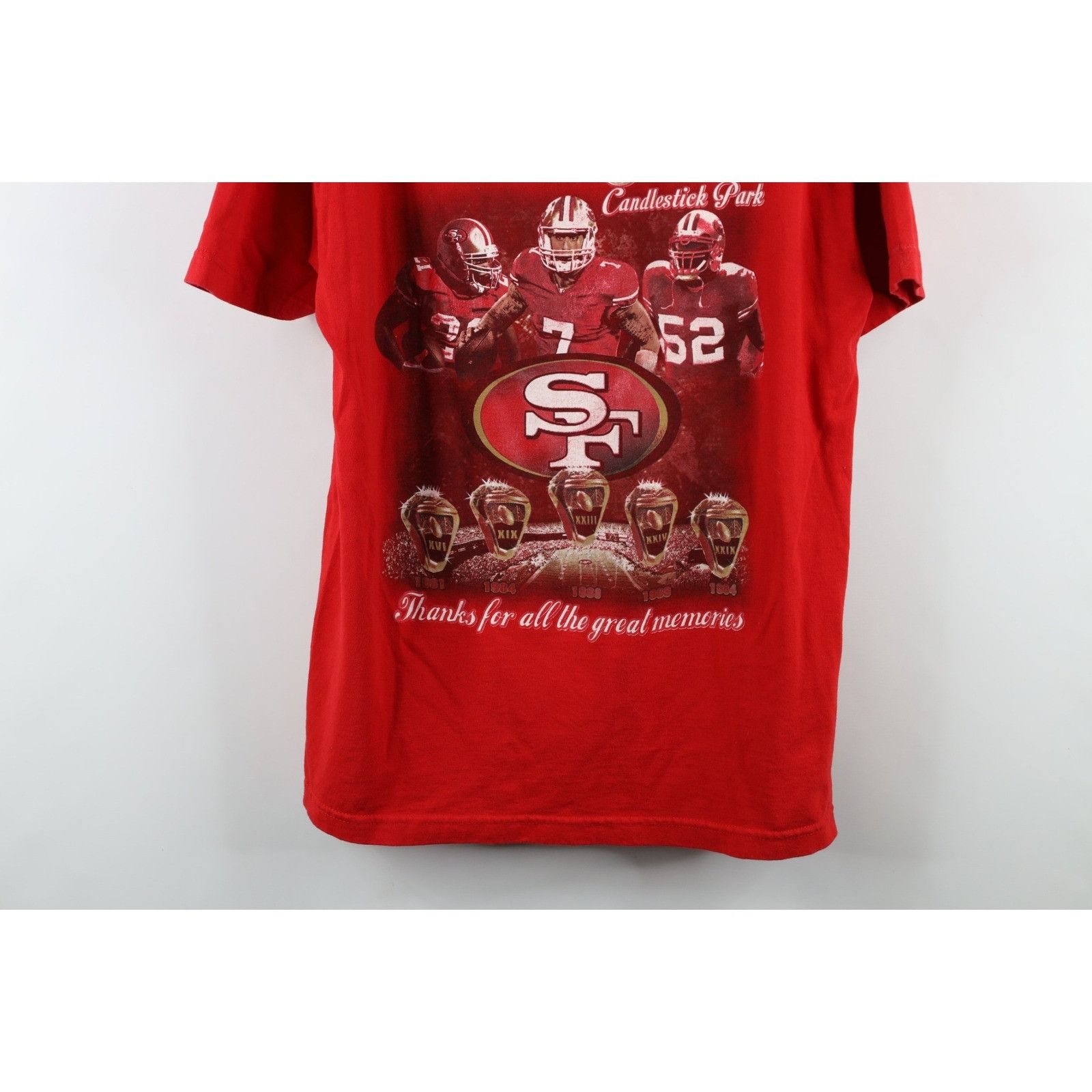 Vintage Vintage Y2K 2013 Farewell Season San Francisco 49ers T-Shirt Size US L / EU 52-54 / 3 - 3 Thumbnail