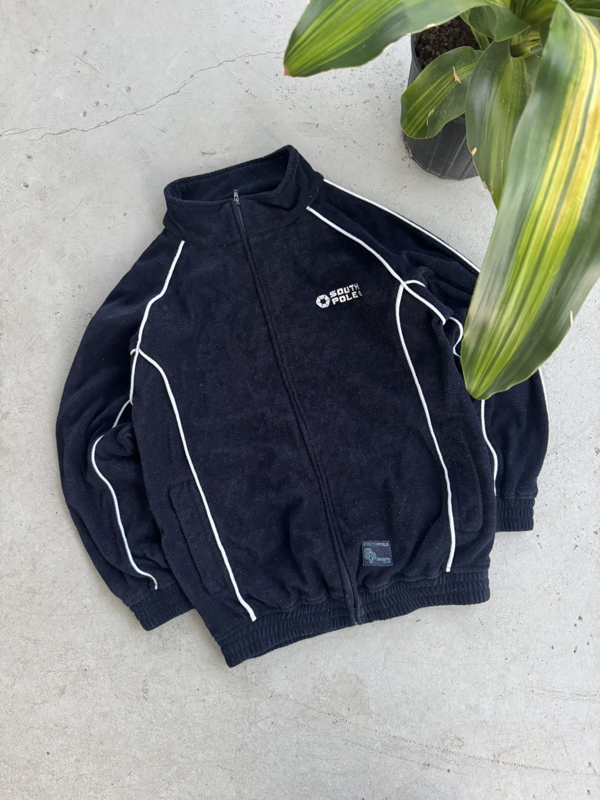 Southpole Vintage South Pole Spelled Out Full Zip Jacket Size US XL / EU 56 / 4 - 4 Thumbnail