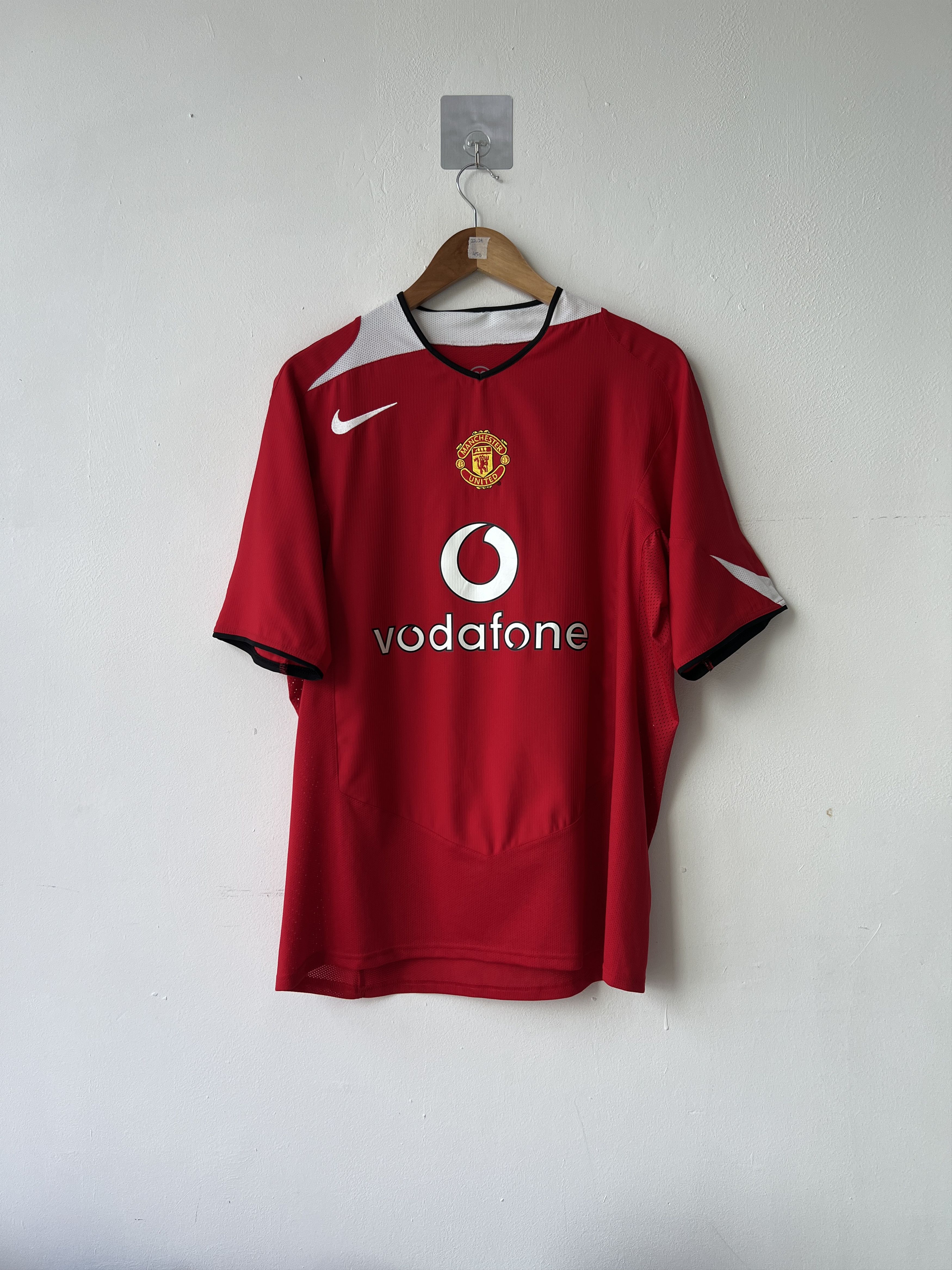 Nike (L) Manchester United 2004-06 Home Kit Rooney #8 Size US L / EU 52-54 / 3 - 2 Thumbnail