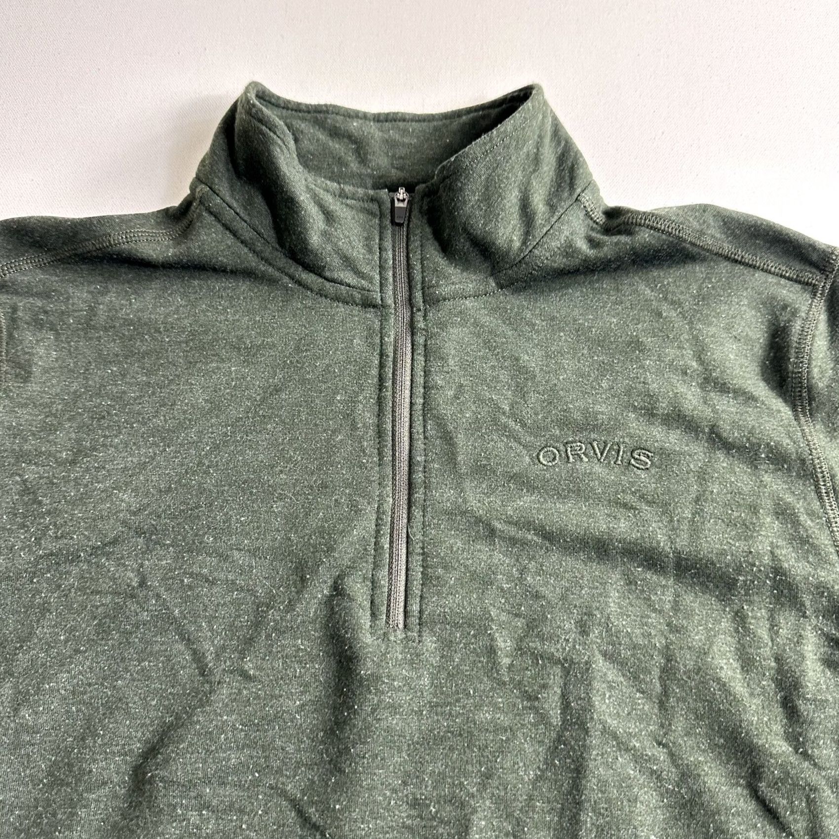 Orvis Orvis Sweater Mens S Green Zip Pullover Men Size Longsleeve Casual Classic Size US S / EU 44-46 / 1 - 4 Thumbnail