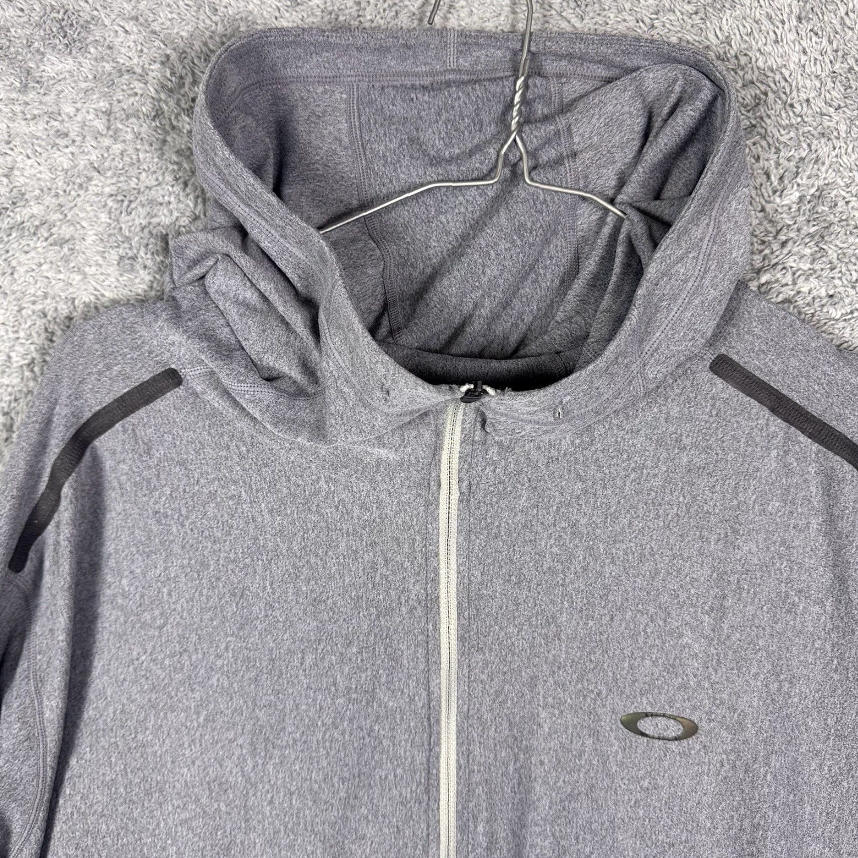Oakley Oakley Jacket Mens XL Full Zip Tech Hoodie Stretch Sweatshirt Fitted Golf Light Size US XL / EU 56 / 4 - 5 Thumbnail