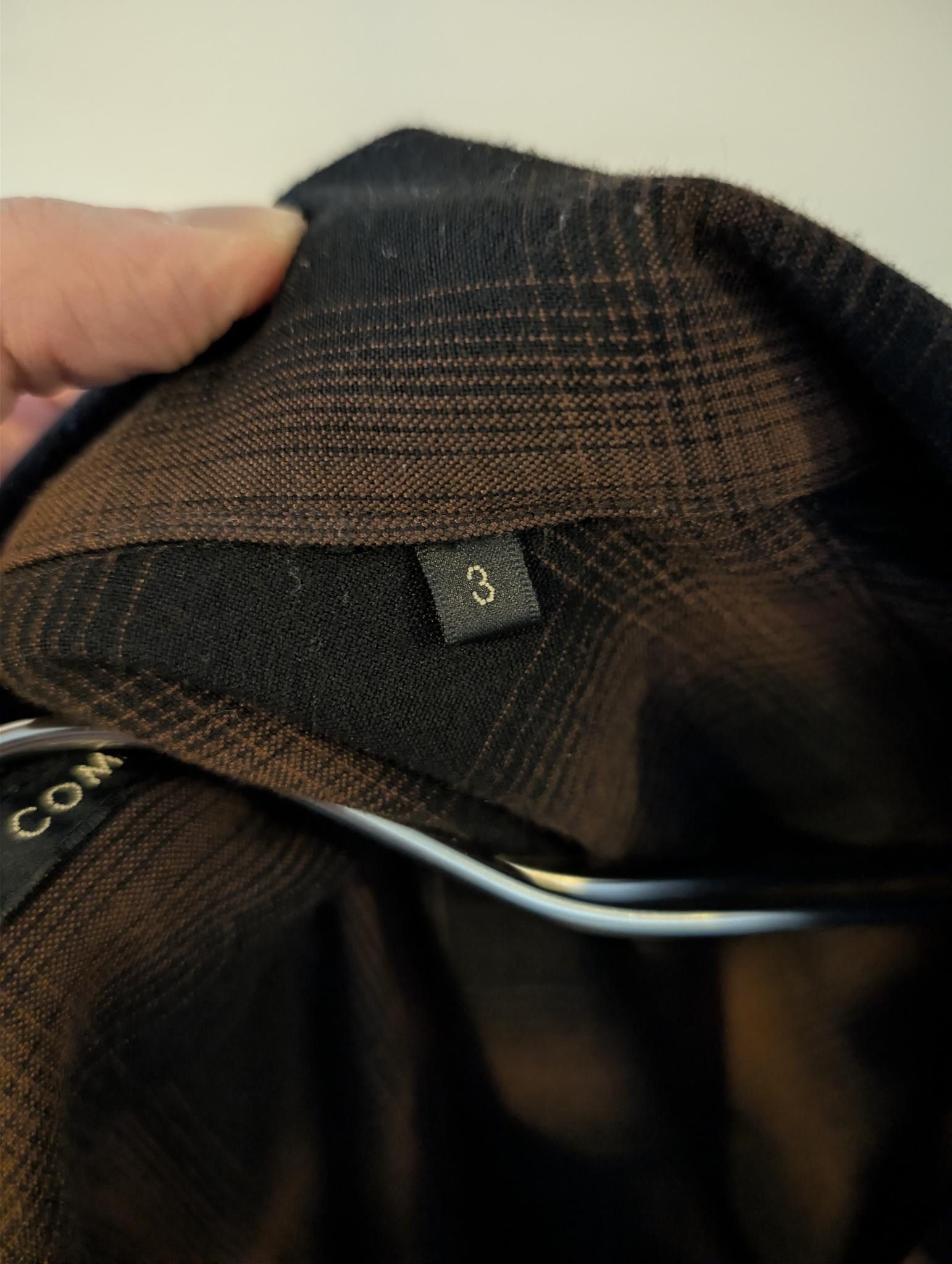 Comoli Comoli Rayon Open Collar Shirt (Z01-02005) Size 3 final drop Size US L / EU 52-54 / 3 - 5 Thumbnail