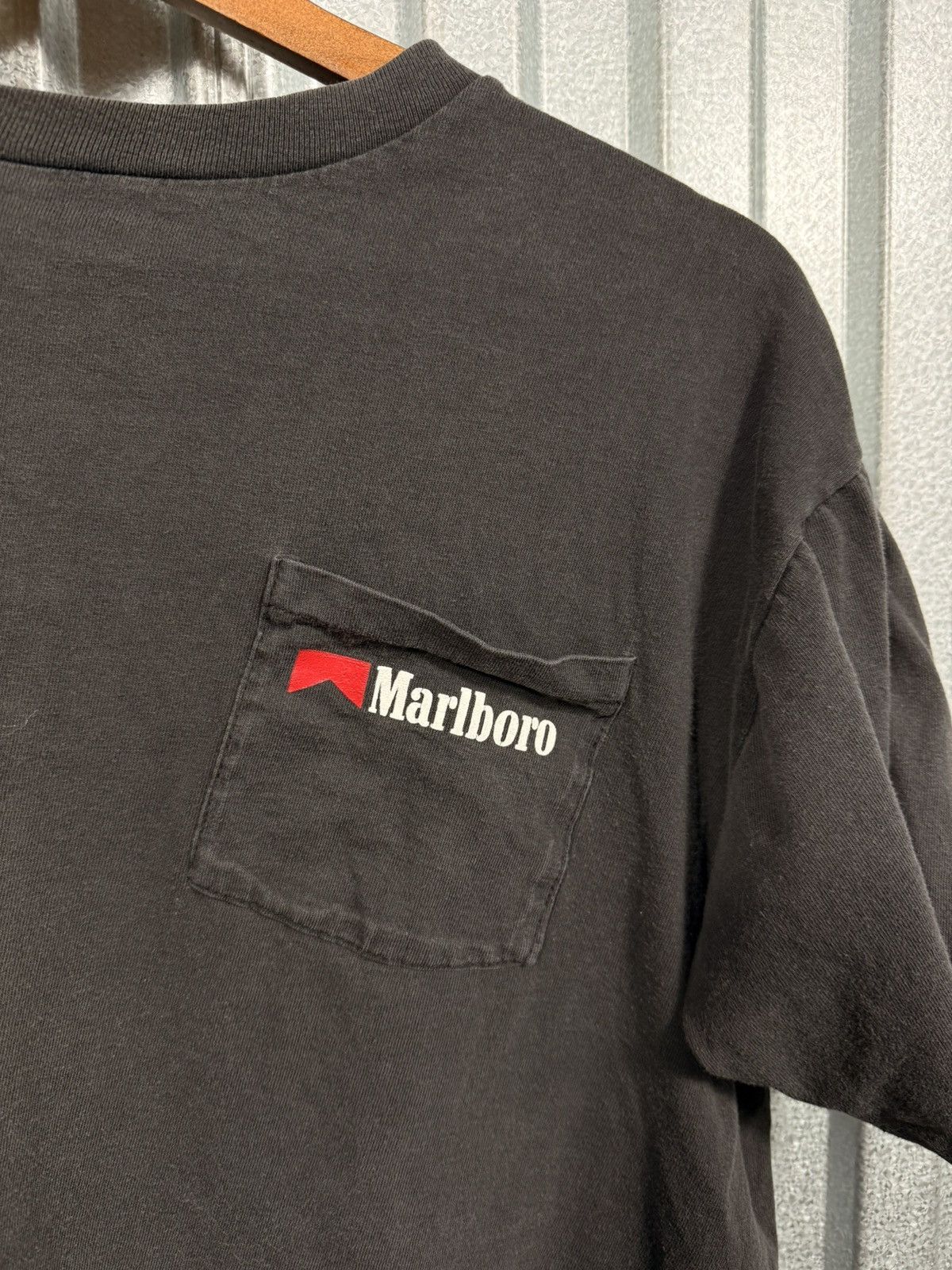 Marlboro Vintage 70s Sun Faded Malboro Cowboy Single Stitch Tee Shirt Size US M / EU 48-50 / 2 - 6 Thumbnail