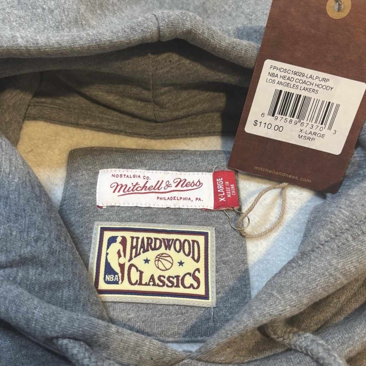 Mitchell & Ness Mitchell & Ness Los Angeles Lakers Hoodie XL Size US XL / EU 56 / 4 - 5 Thumbnail