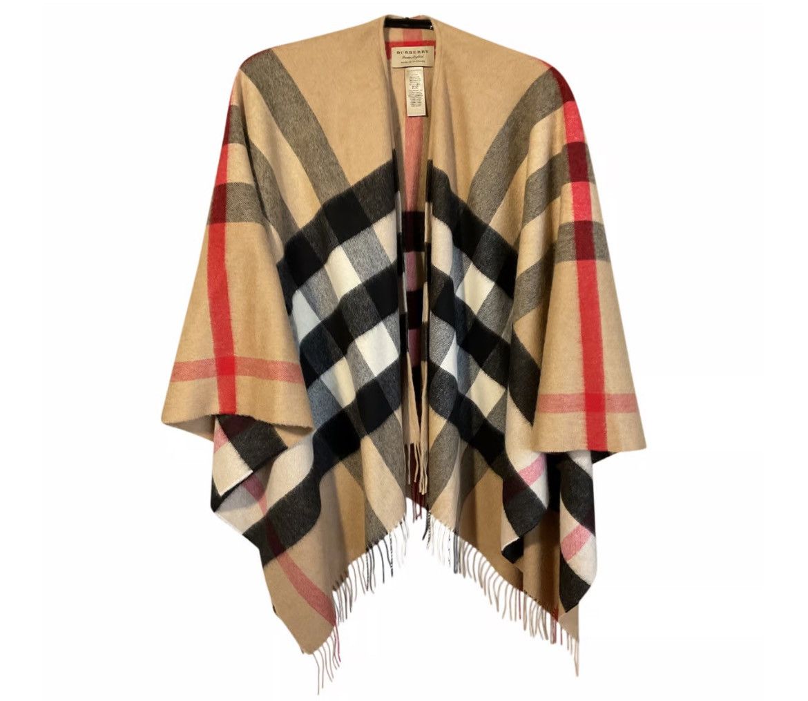 Burberry Cashmere Burberry Cape Luxury Size US L / EU 52-54 / 3 - 12 Thumbnail