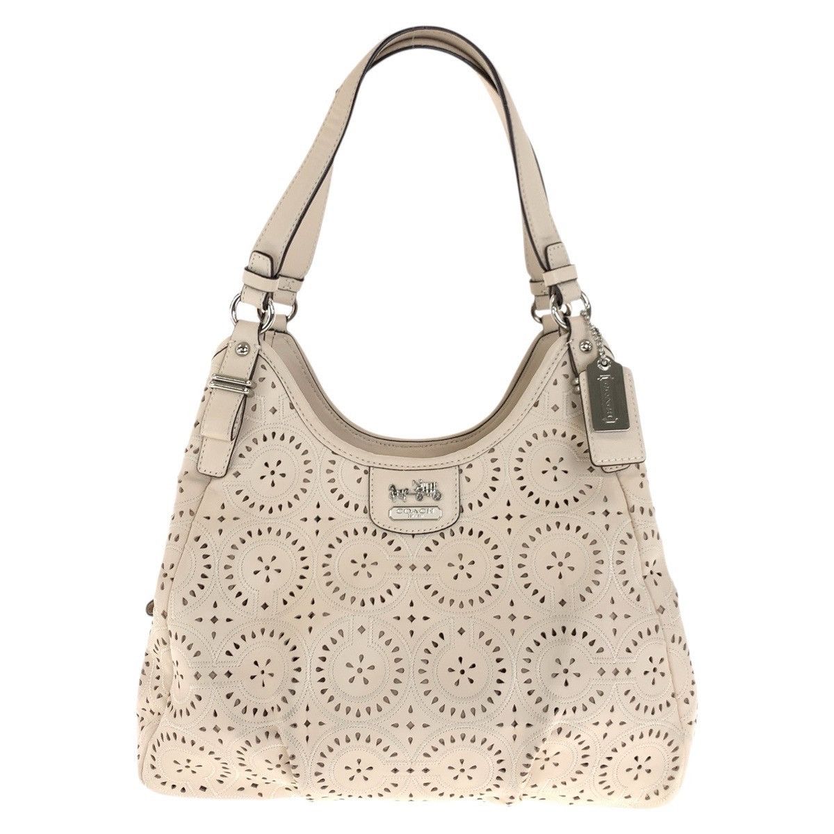 Coach Coach Coach Leather Tote Bag Leather Shoulder Bag 19625 DUTY FREE for USA Size ONE SIZE - 1 Thumbnail