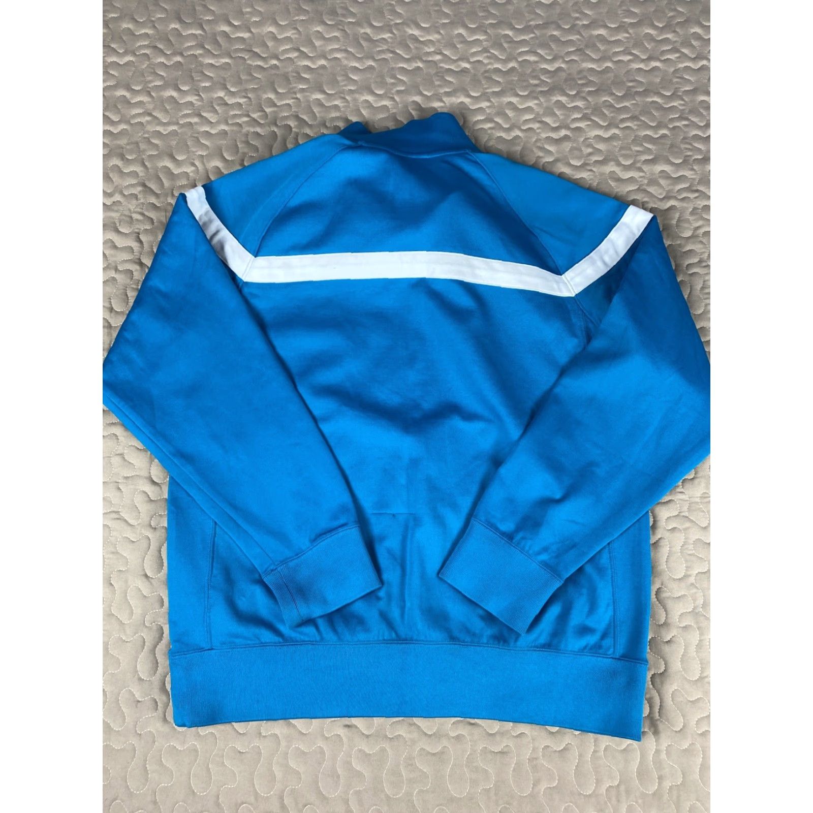 Nike VINTAGE Nike Air Track Jacket Aqua Teal Mens L Turquoise Bomber Windbreaker Size US L / EU 52-54 / 3 - 2 Thumbnail