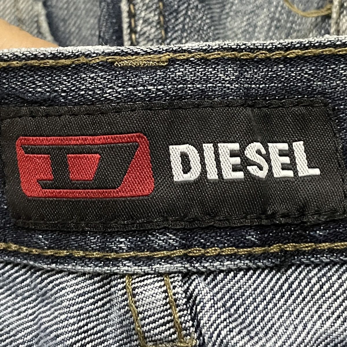 Diesel × Vintage Rare Design Vintage Brand Diesel Flared Jeans 1990s Size US 30 / EU 46 - 10 Thumbnail