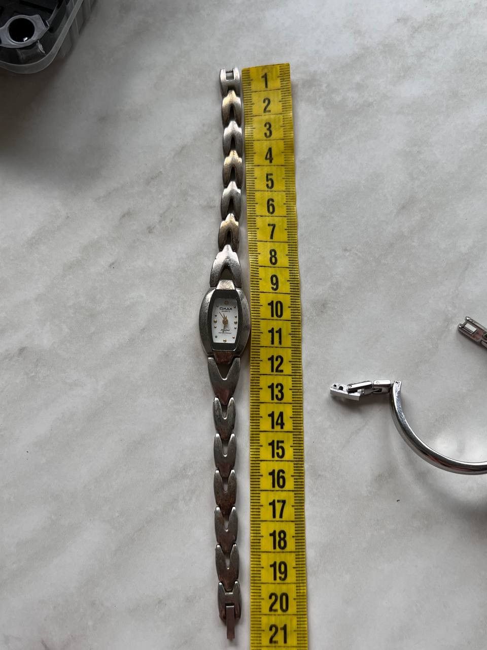 Vintage Japanese style futuristic Link Metal Watch Bracelet