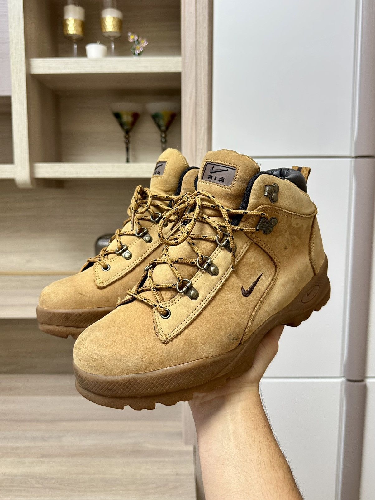 Nike ACG Nike ACG Brown Suede Leather Trail Hiking Boots Shoes Mens Size US 9.5 / EU 42-43 - 2 Thumbnail