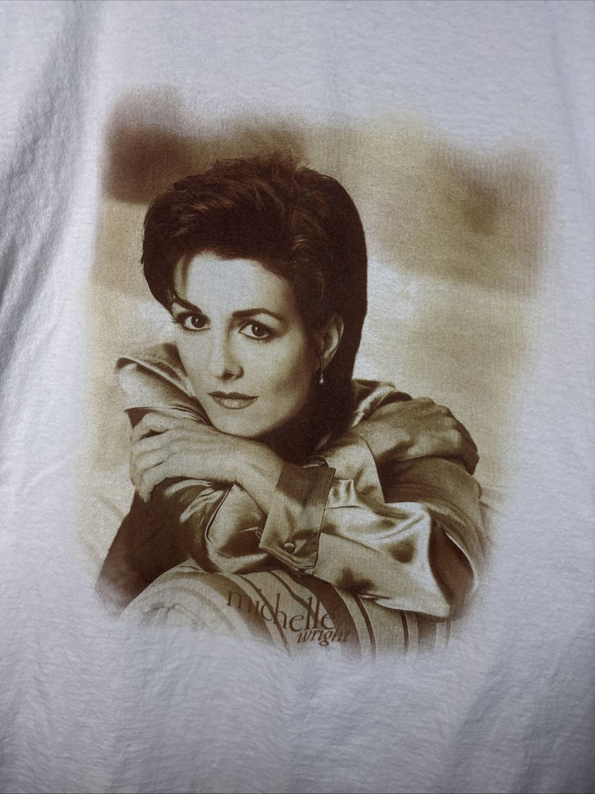 Other Vintage 90s Single Stitch Michelle Wright Shirt Wild Oats XL Size US XL / EU 56 / 4 - 2 Thumbnail