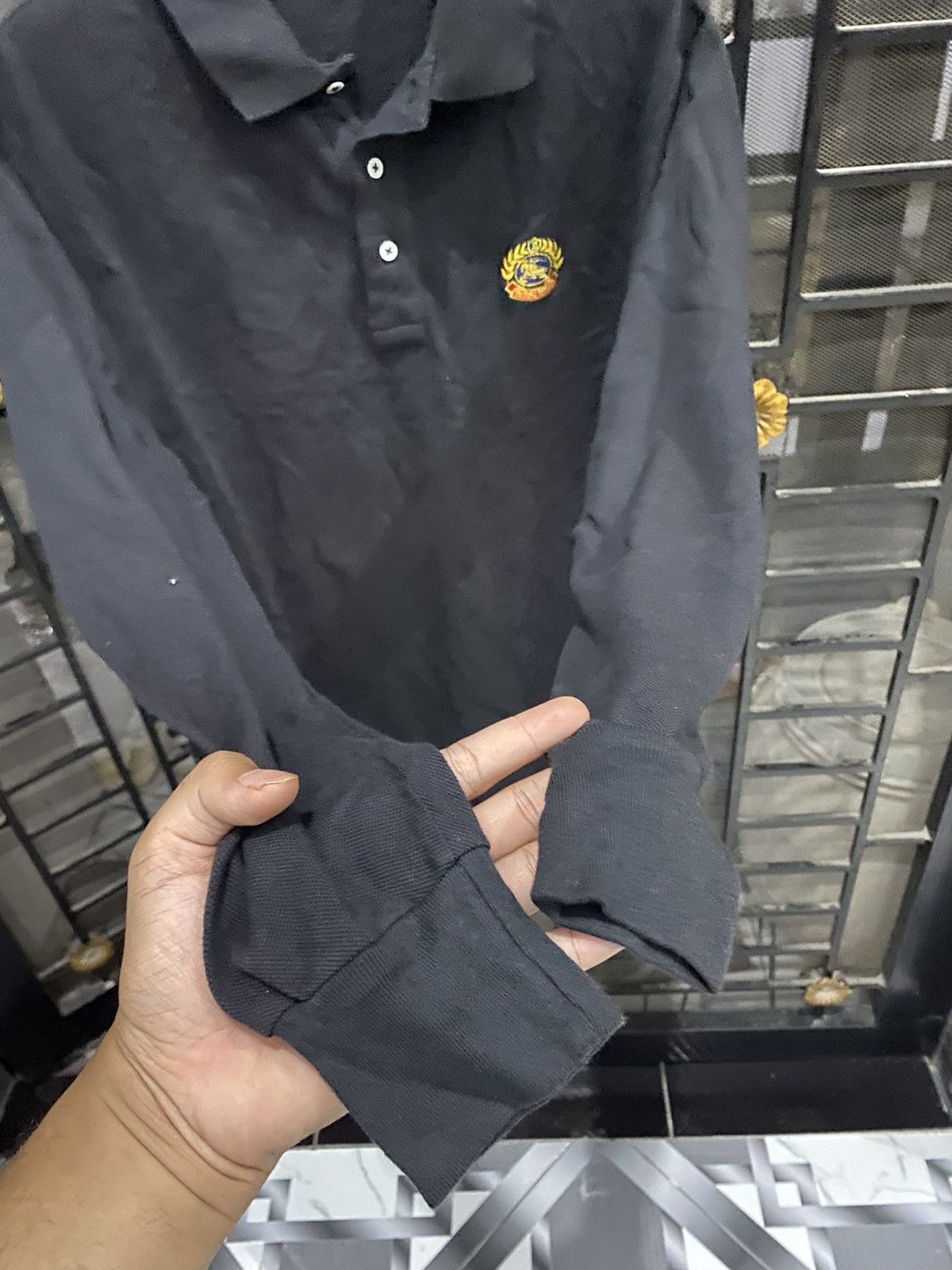 Burberry 🍓NEED GONE🍓Vintage polo shirt burberry black colour Size US S / EU 44-46 / 1 - 4 Thumbnail