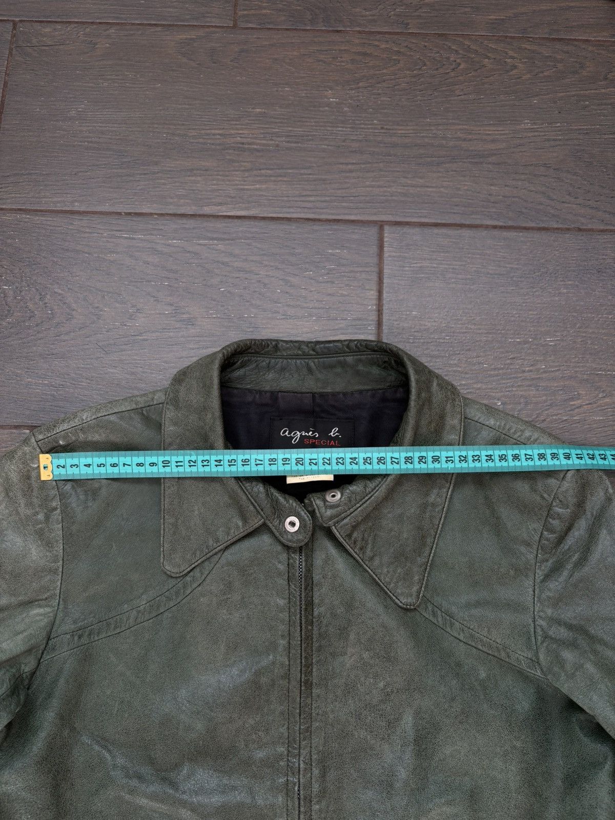 agnes b. Agnes B. Special Cattle Skin Leather Jacket Women's size S Size S / US 4 / IT 40 - 20 Thumbnail