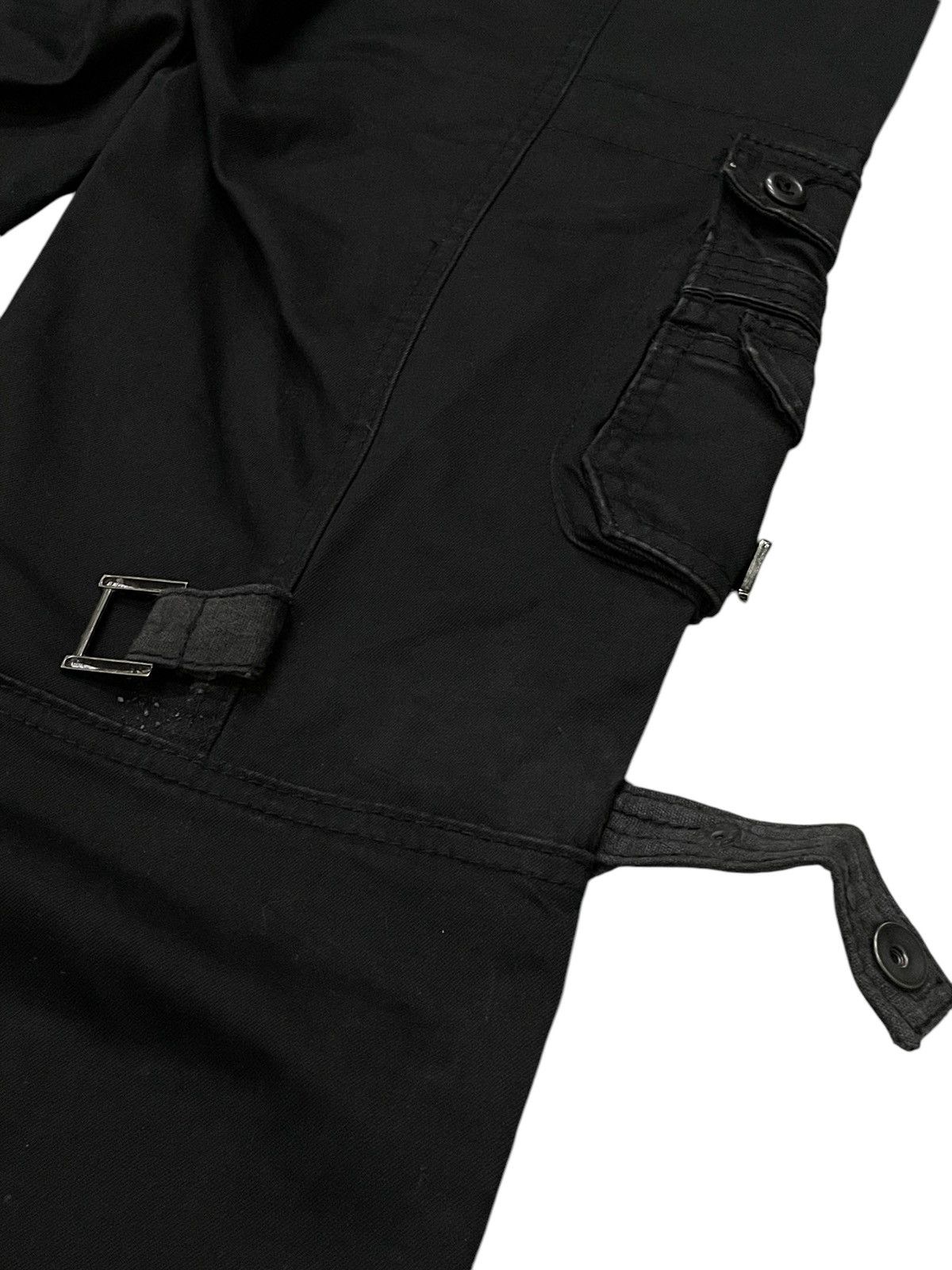 HIDEAWAYS × Japanese Brand × Tornado Mart Hideaways Nicole Bondage Paneled Flared Pants Size US 32 / EU 48 - 17 Thumbnail