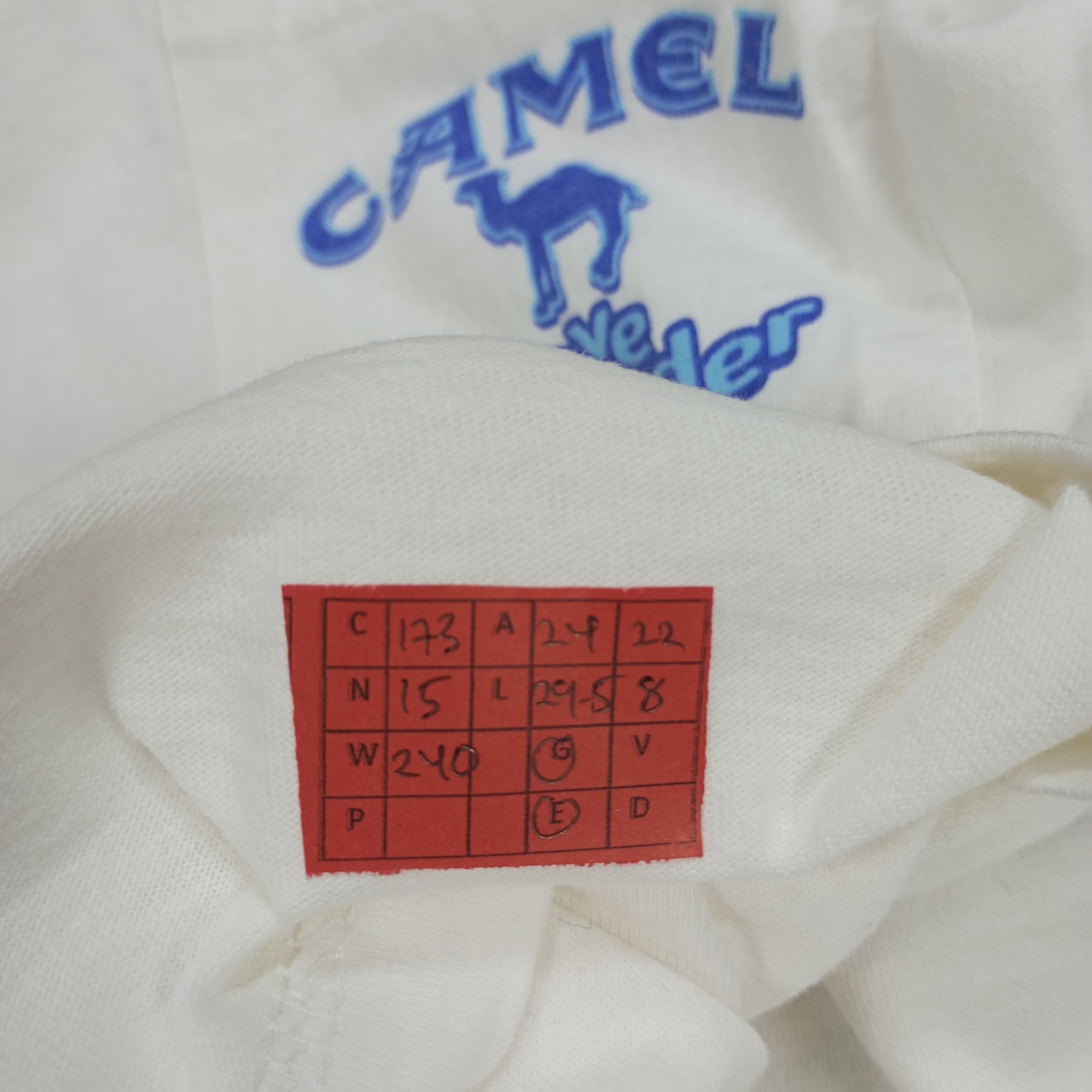 Camel × Vintage Camel Groove Blender Pocket Design Vintage Tshirt Size US XL / EU 56 / 4 - 12 Thumbnail