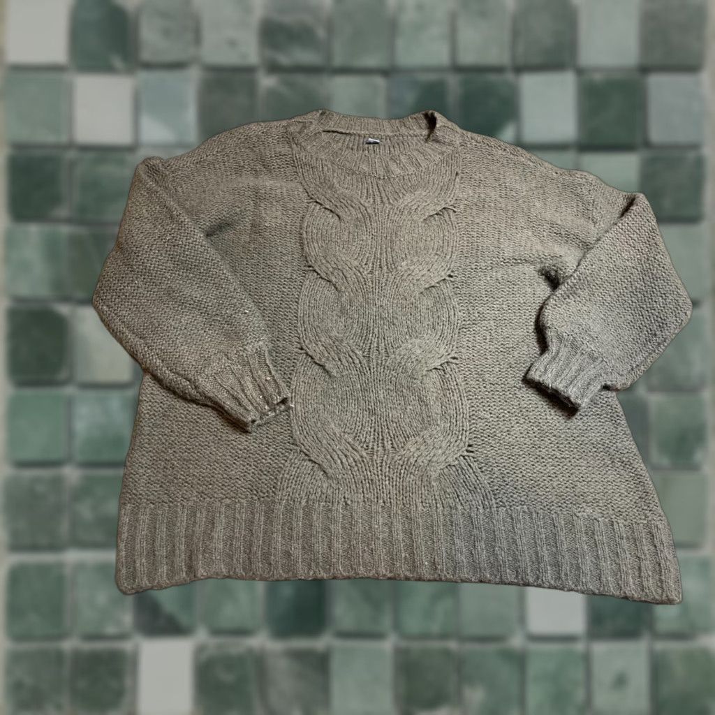 Vintage Aerie Sweater Women XS Long Sleeve Green Knit Pullover Wool Blend Size XS / US 0-2 / IT 36-38 - 1 Thumbnail