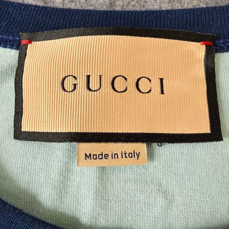 Gucci Gucci Letter Logo Apple Print Round Neck Short-sleeved T-s Size XS / US 0-2 / IT 36-38 - 3 Thumbnail