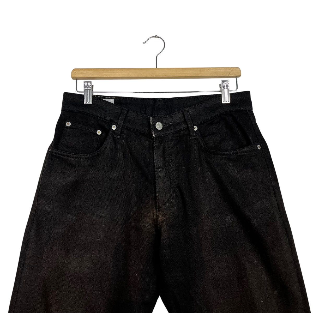 Edwin Vintage Edwin Black Denim Jeans Size US 32 / EU 48 - 2 Thumbnail