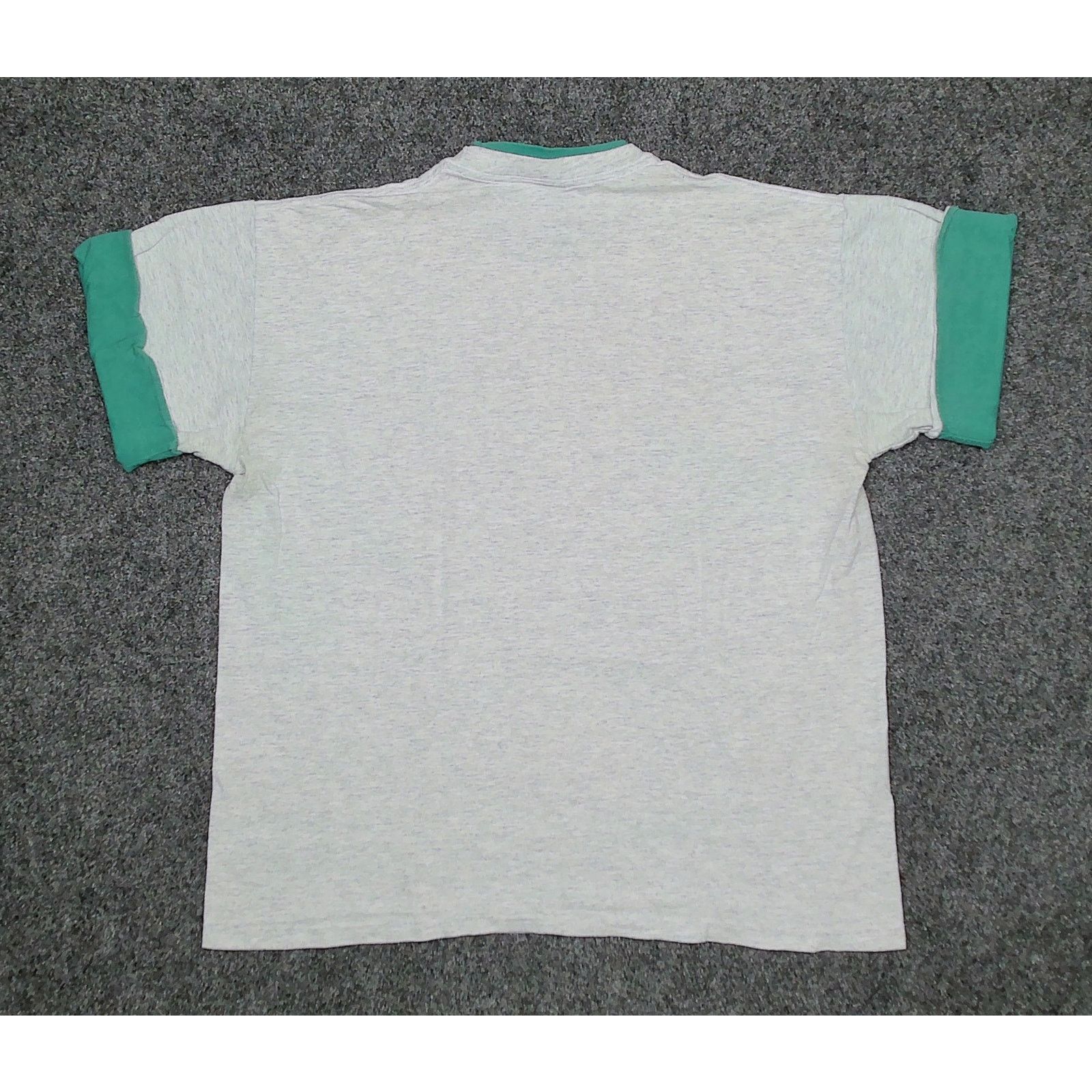 Vintage Vintage 1990s Single Stitch Bermuda Puff Print Boxy Tee Size US L / EU 52-54 / 3 - 4 Thumbnail