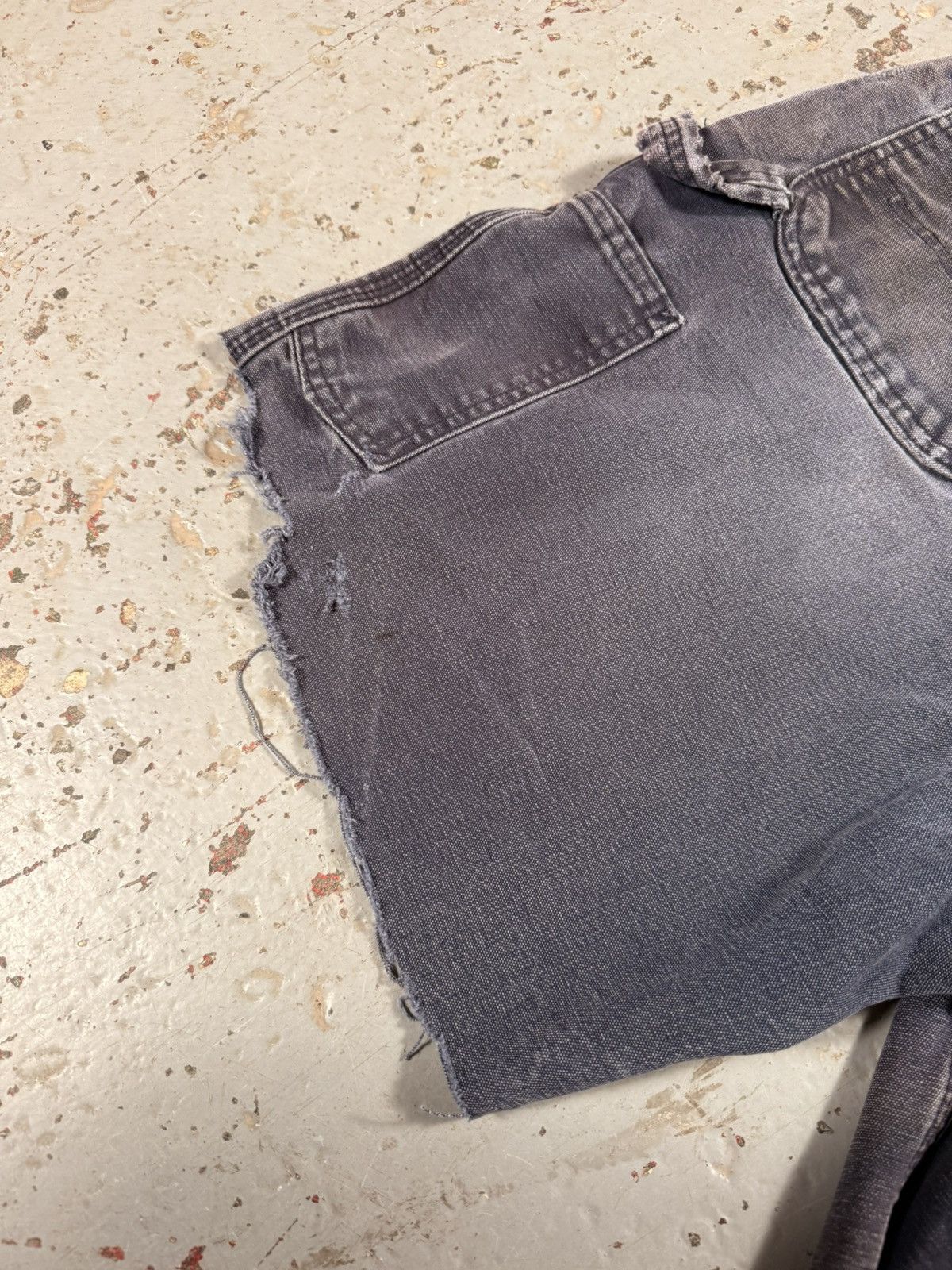 Carhartt Vintage Thrashed Faded Carhartt Jorts Size US 38 / EU 54 - 6 Thumbnail