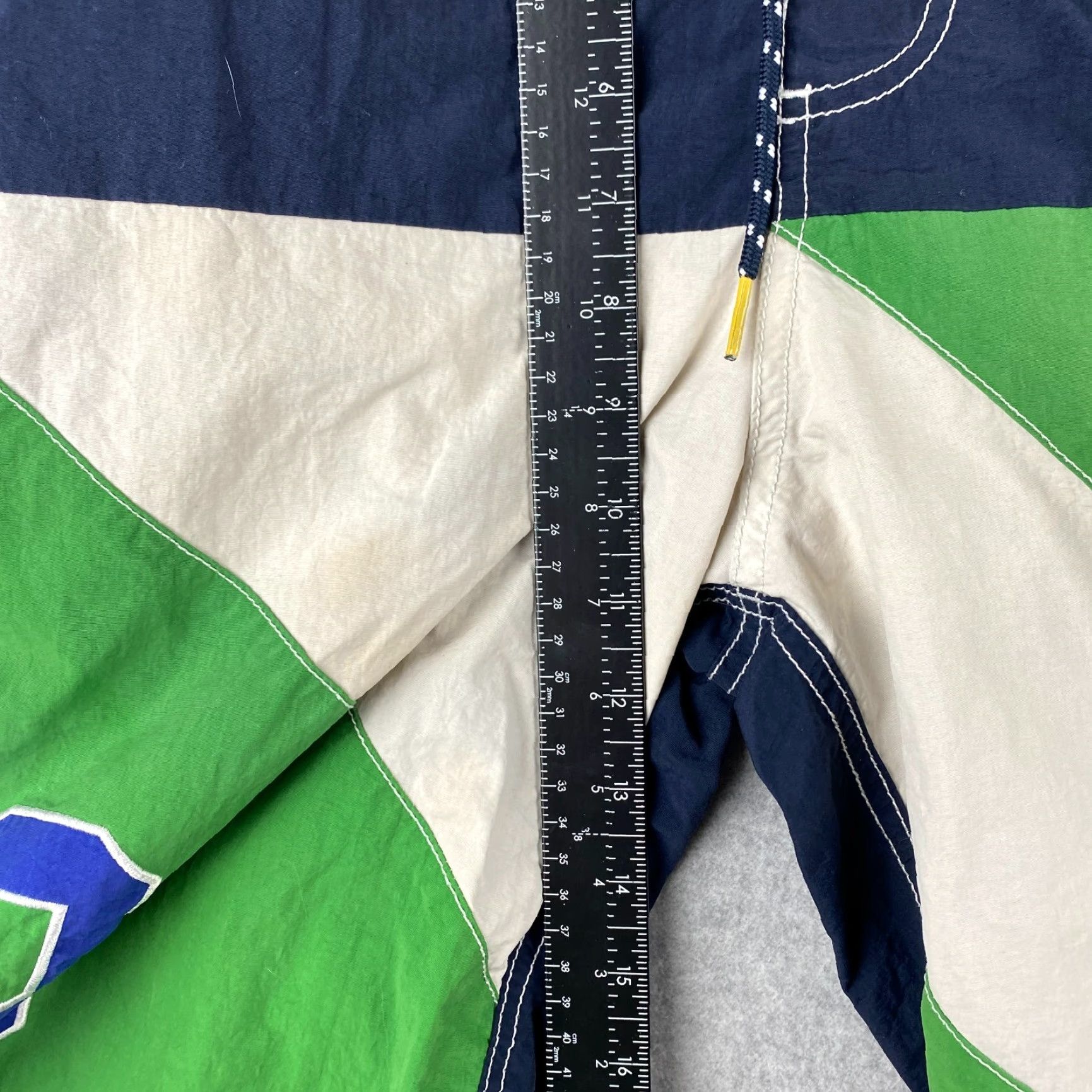 Tommy Hilfiger Tommy Hilfiger Board Shorts Mens Small S Multicolor Stretch Waist Lined Surf Colorblock Beach Swim Bottoms Mens Size US 29 - 7 Thumbnail