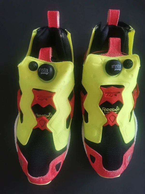 Reebok Reebok Instapump Fury OG Citron UK 7 US 8 - Black Red Yellow Size US 8 / EU 41 - 1 Thumbnail