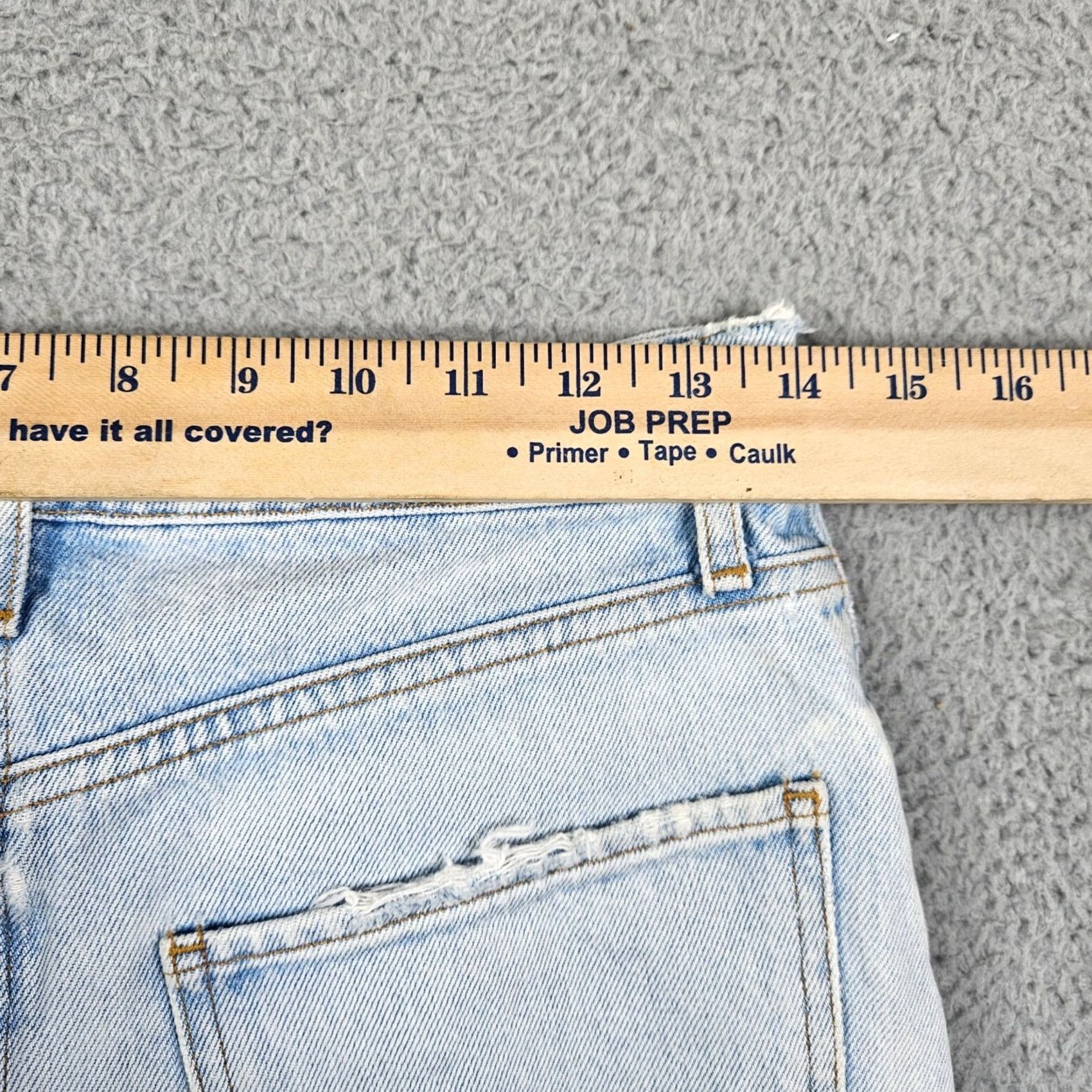 Agolde AGOLDE Blue Denim Skirt Mini Women’s Size 26 Size 26" / US 2 / IT 38 - 4 Thumbnail