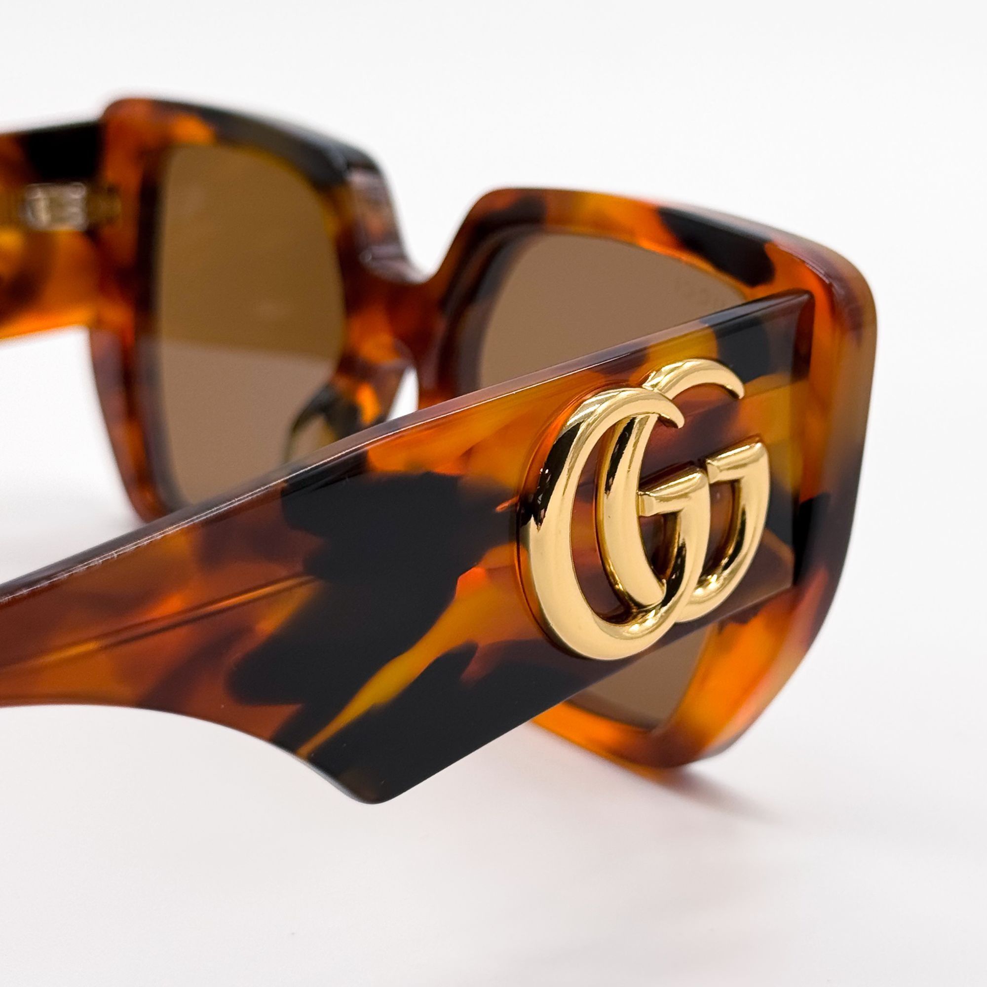 Gucci NEW GUCCI GG0956S 007 HAVANA WOMEN SUNGLASSES GUCCI Size ONE SIZE - 8 Thumbnail