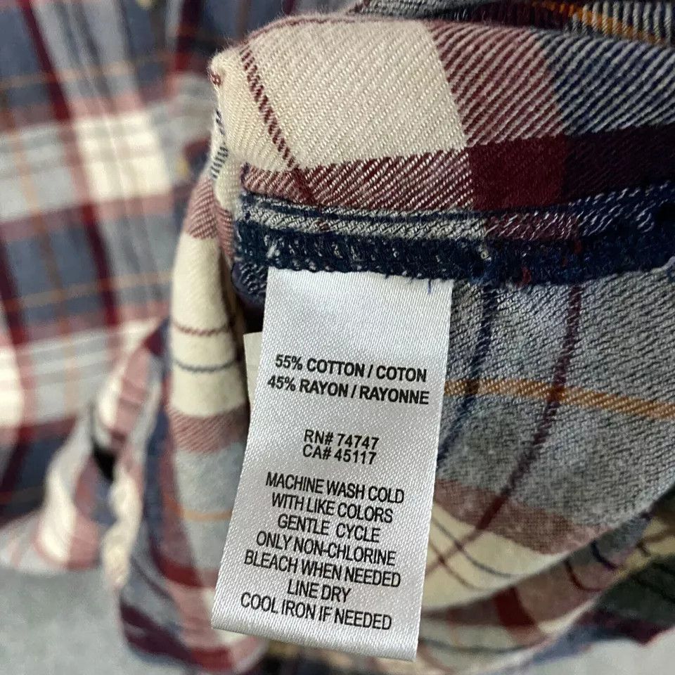 Other Natural Reflections Shirt Dress Women's 4 Long Sleeve Plaid Size S / US 4 / IT 40 - 6 Thumbnail