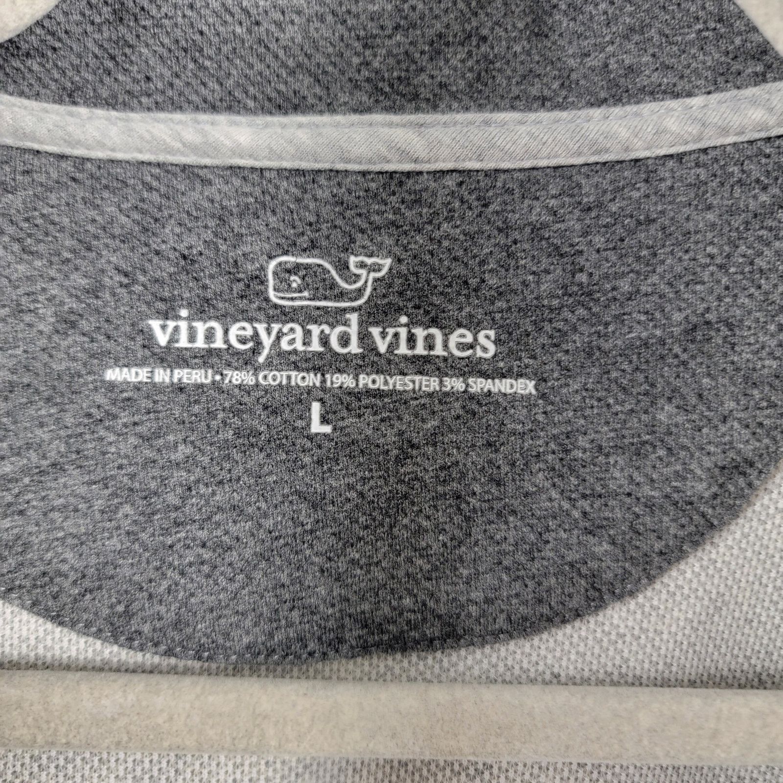 Vineyard Vines Vineyard Vines 1/3 Zip Super Bowl Miami Sz L (209) Size US L / EU 52-54 / 3 - 6 Thumbnail