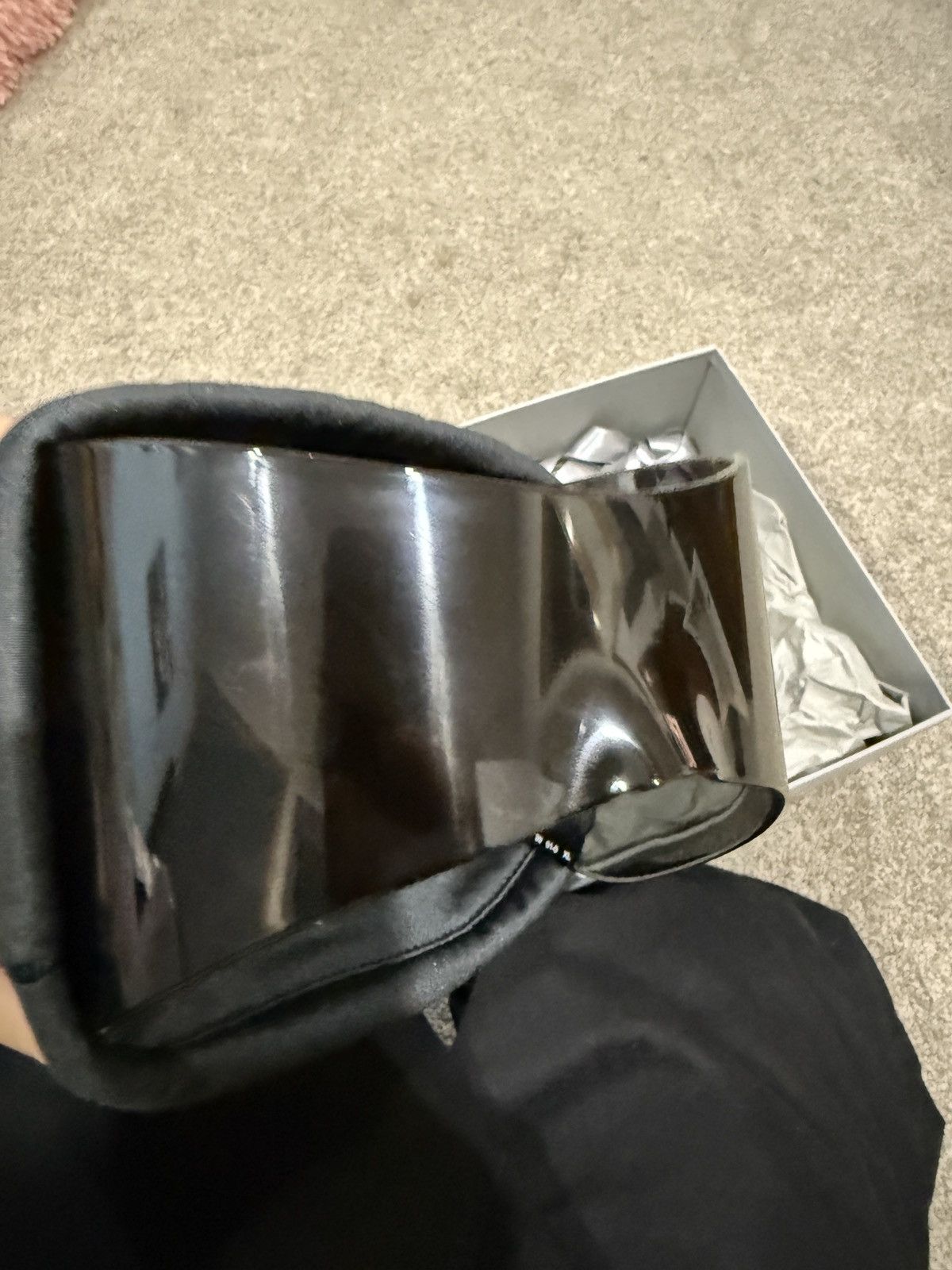 Balenciaga Balenciaga 24 7 mask glasses Size ONE SIZE - 6 Thumbnail