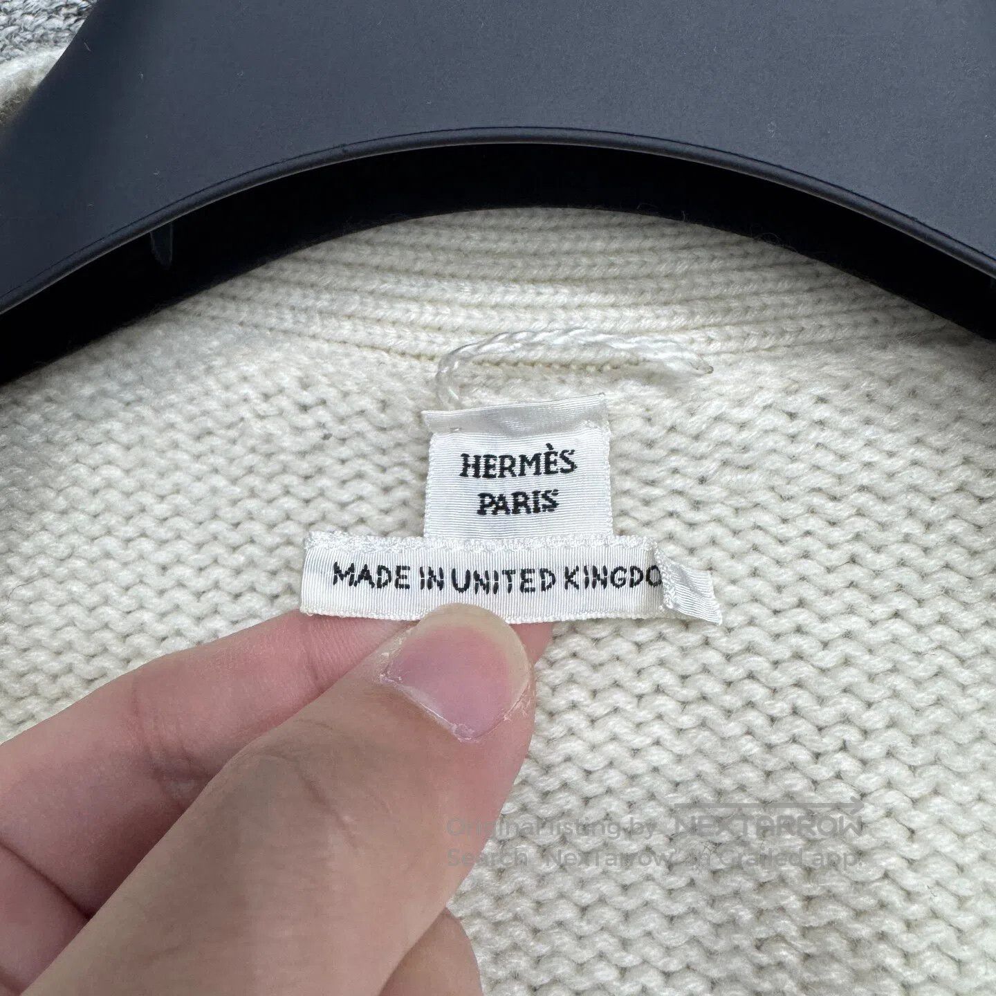 Hermes Hermes Goat hair knitted sweater| Size US S / EU 44-46 / 1 - 3 Thumbnail