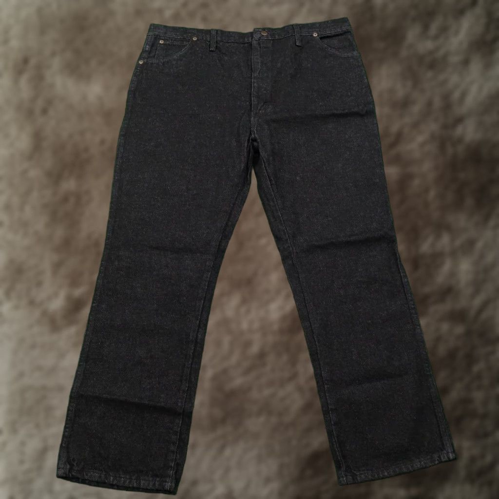 Vintage Rustler Legendary Gold Jeans 42x30 Denim Straight Leg Made USA DEADSTOCK