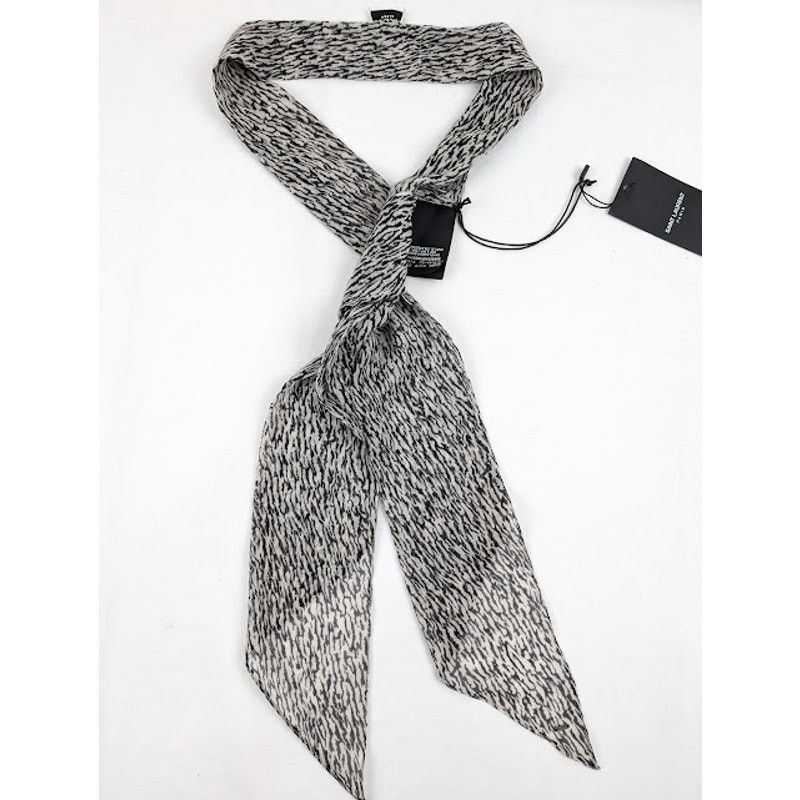 Saint Laurent Paris o1rshd1 Size: OS / Zebra Print Wool Etamine Size ONE SIZE - 2 Thumbnail