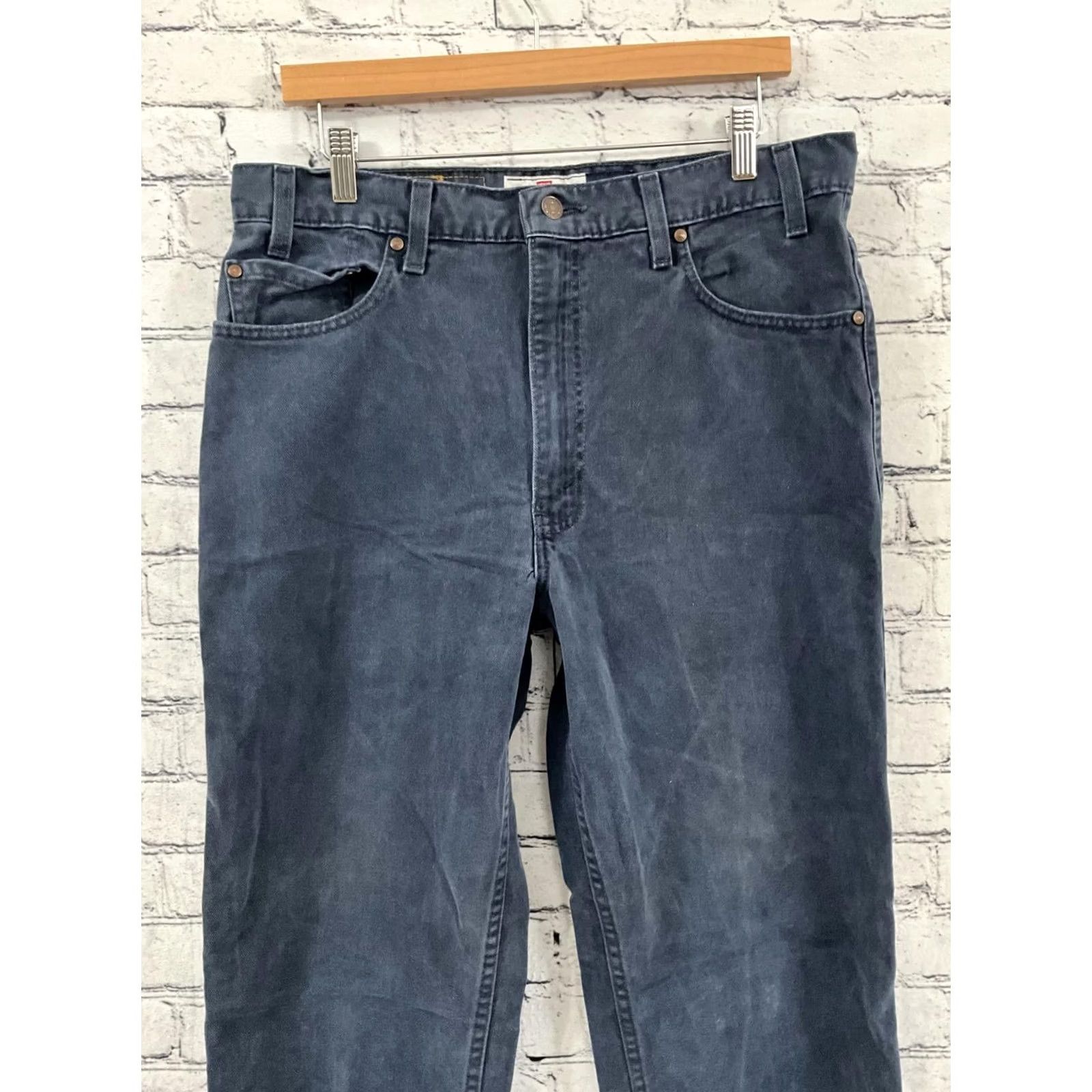 Levi's VINTAGE Levi's Signature Relaxed Fit Jeans 540 Men Denim 35x34 Blue Regular Waist 35 Length 34 Boys? Size US 35 - 4 Thumbnail