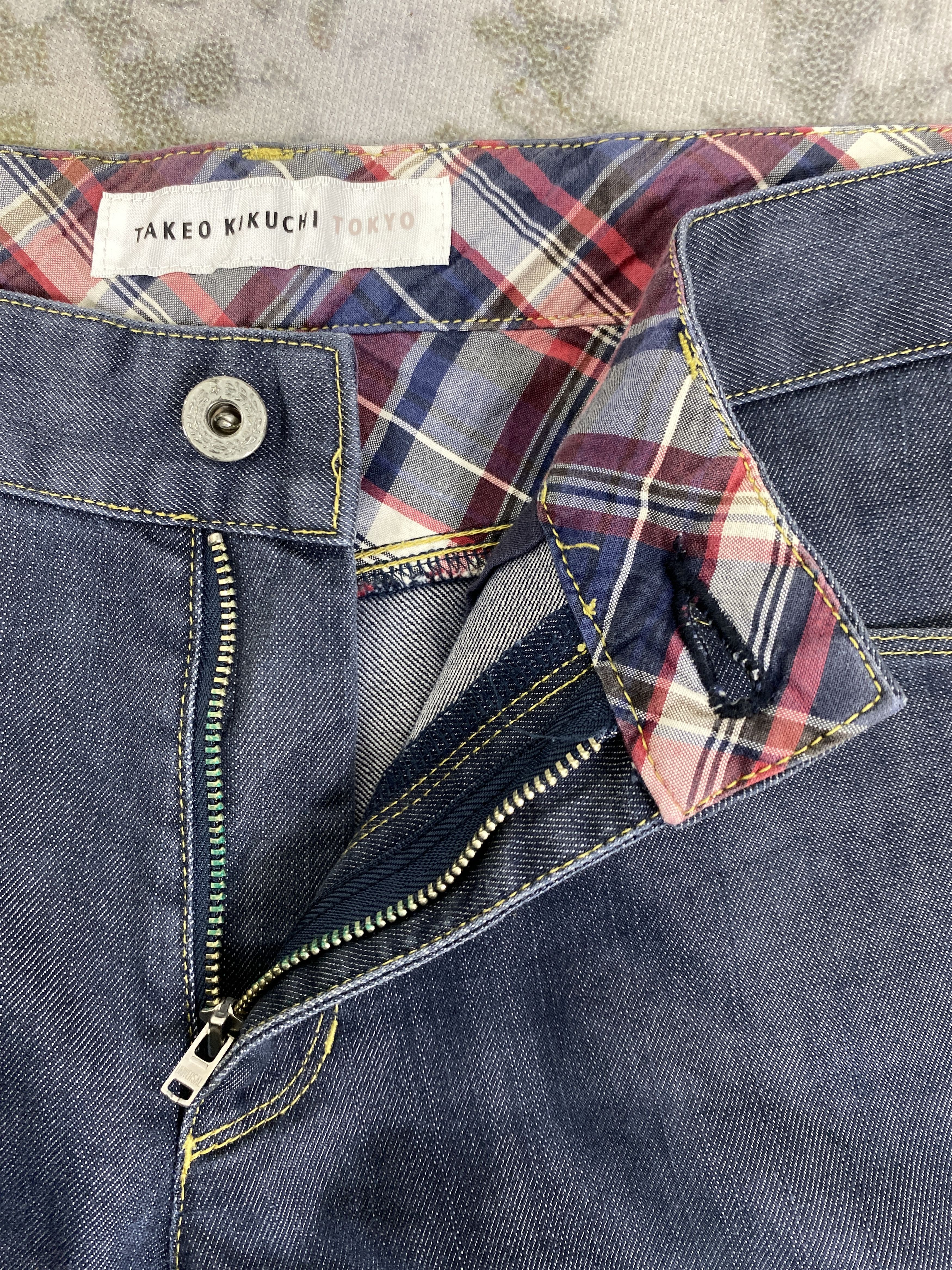 Takeo Kikuchi Vintage takeo kikuchi kapital style Jeans 34x30 - JN3042 Size US 34 / EU 50 - 7 Thumbnail