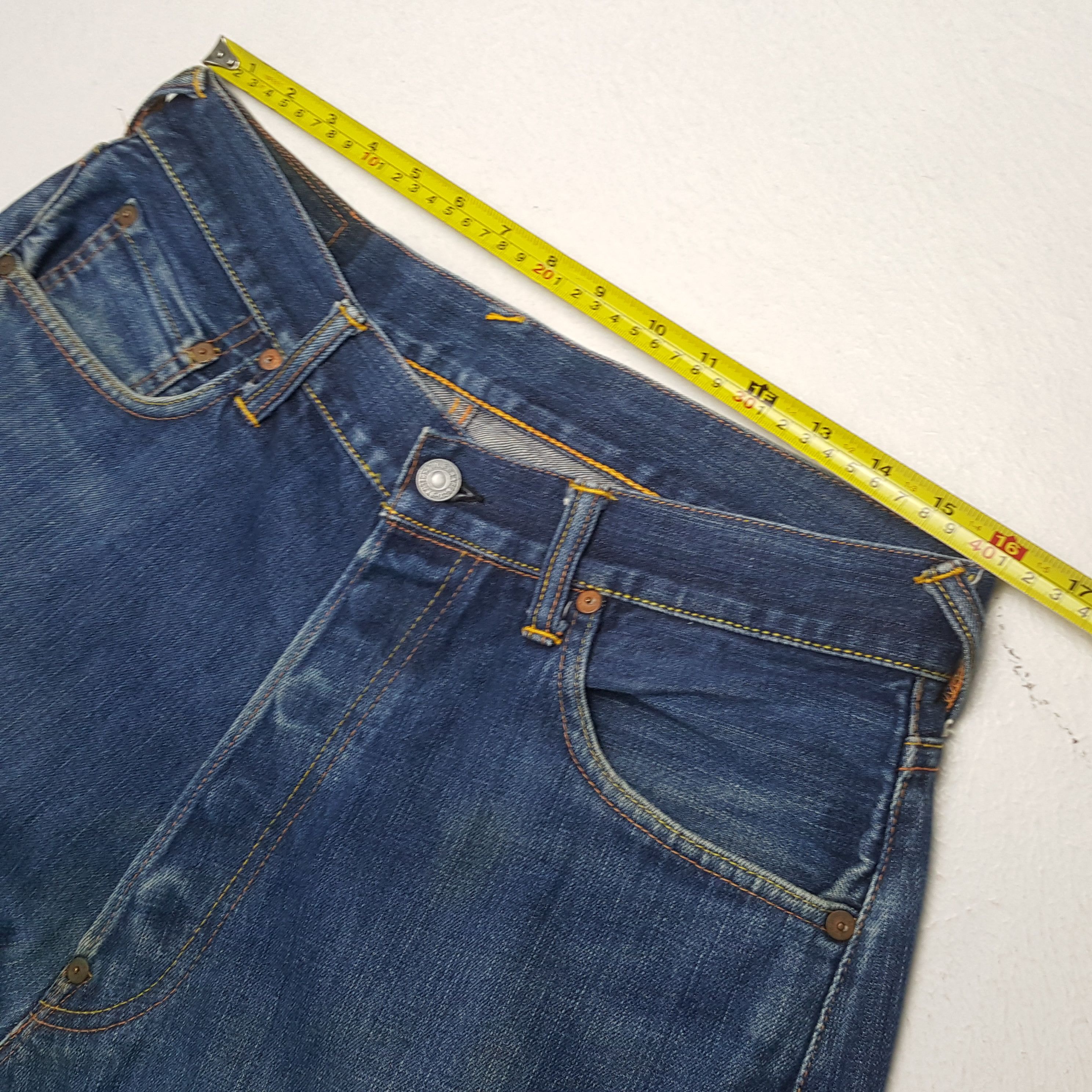 Evisu × Vintage EVISU Japanese Brand Streetwear Custom Daicock Jeans Size US 32 / EU 48 - 7 Thumbnail