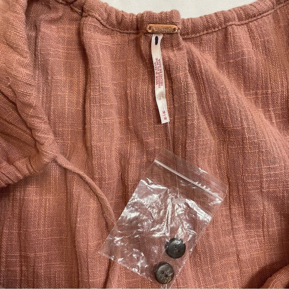 Free People New Free People Stealin' Hearts Cotton Tunic Size M Size M / US 6-8 / IT 42-44 - 7 Thumbnail