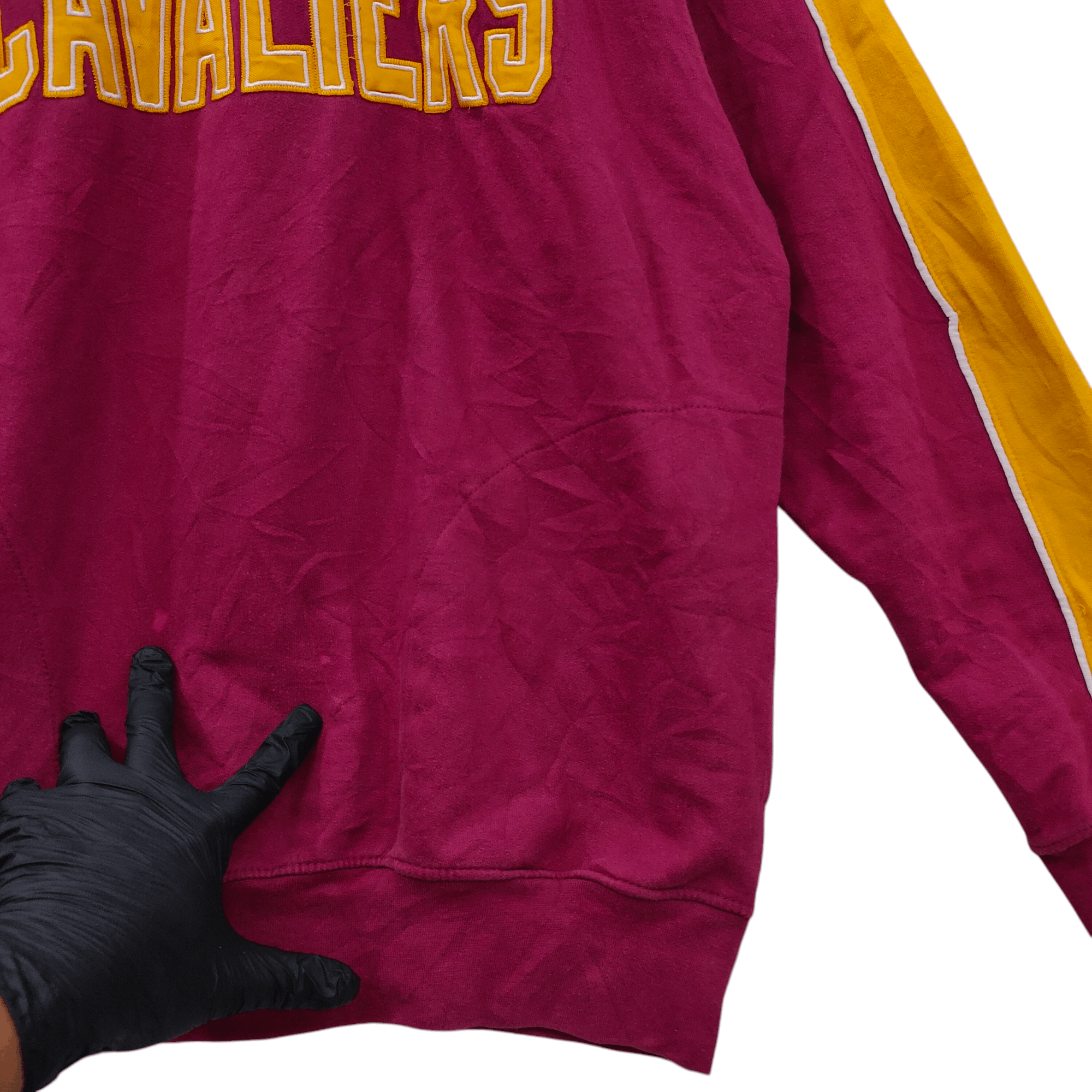 NBA Vintage Cleveland Cavaliers Quarter-Zip Maroon NBA Size US M / EU 48-50 / 2 - 6 Thumbnail